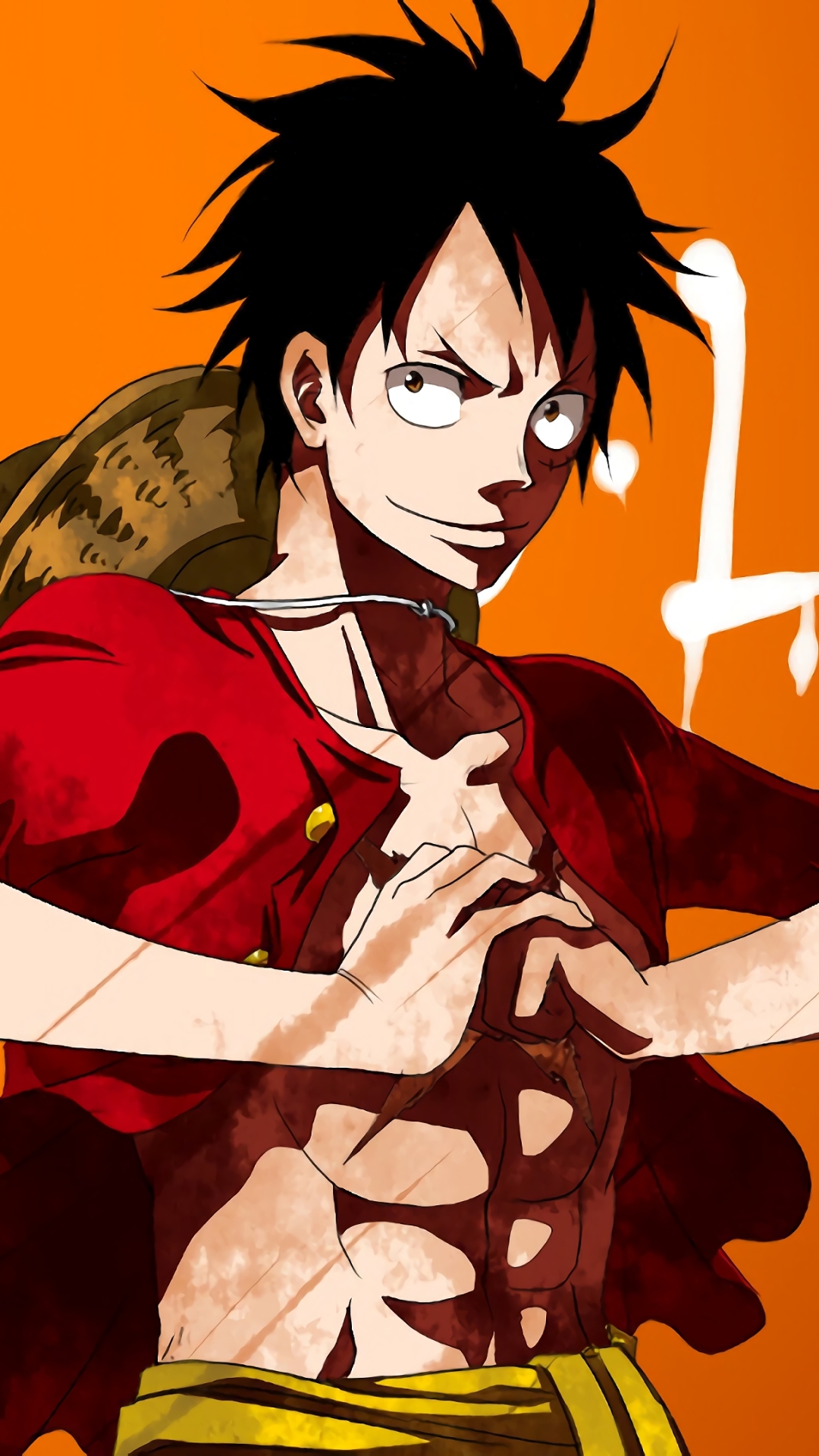 Handy-Wallpaper Animes, One Piece, Affe D Luffy kostenlos herunterladen.