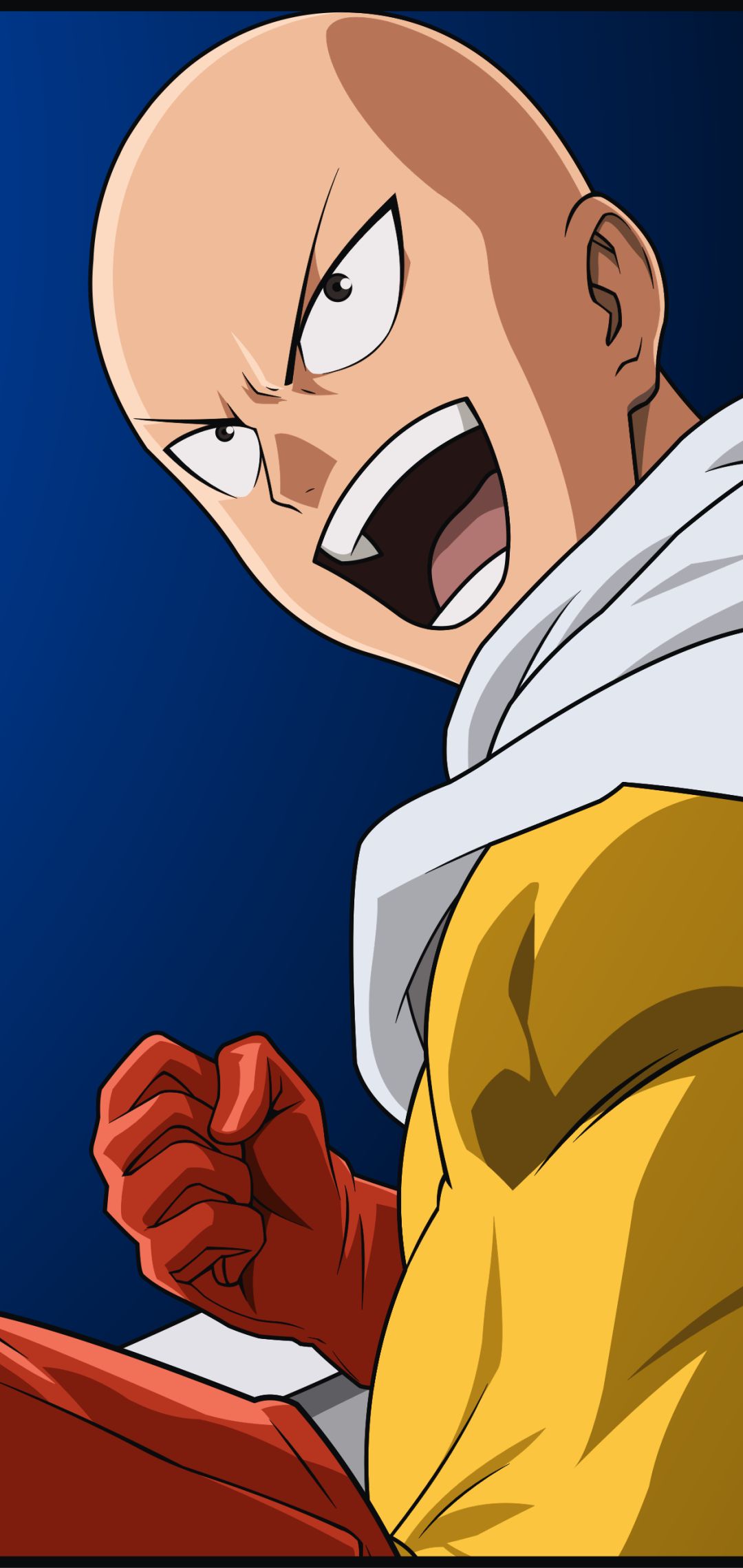 Handy-Wallpaper Animes, Saitama (One Punch Man), One Punch Man kostenlos herunterladen.