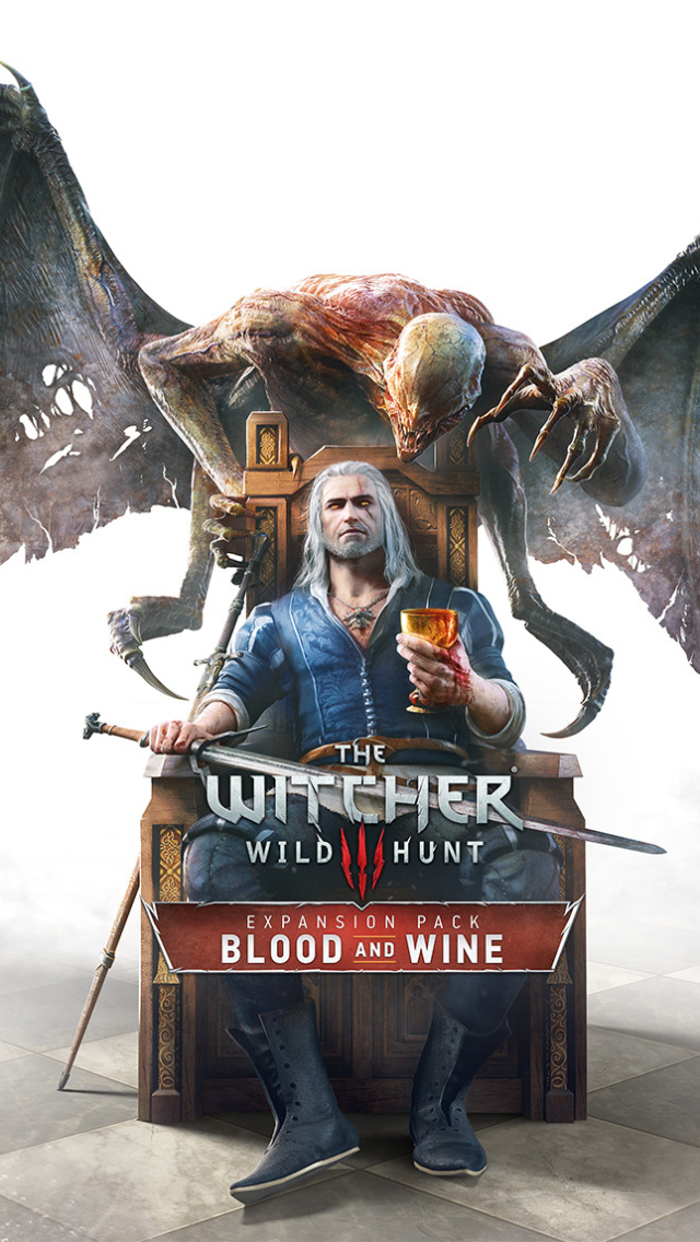 Handy-Wallpaper Flügel, Kreatur, Computerspiele, Der Hexer, Geralt Von Riva, The Witcher 3: Wild Hunt kostenlos herunterladen.