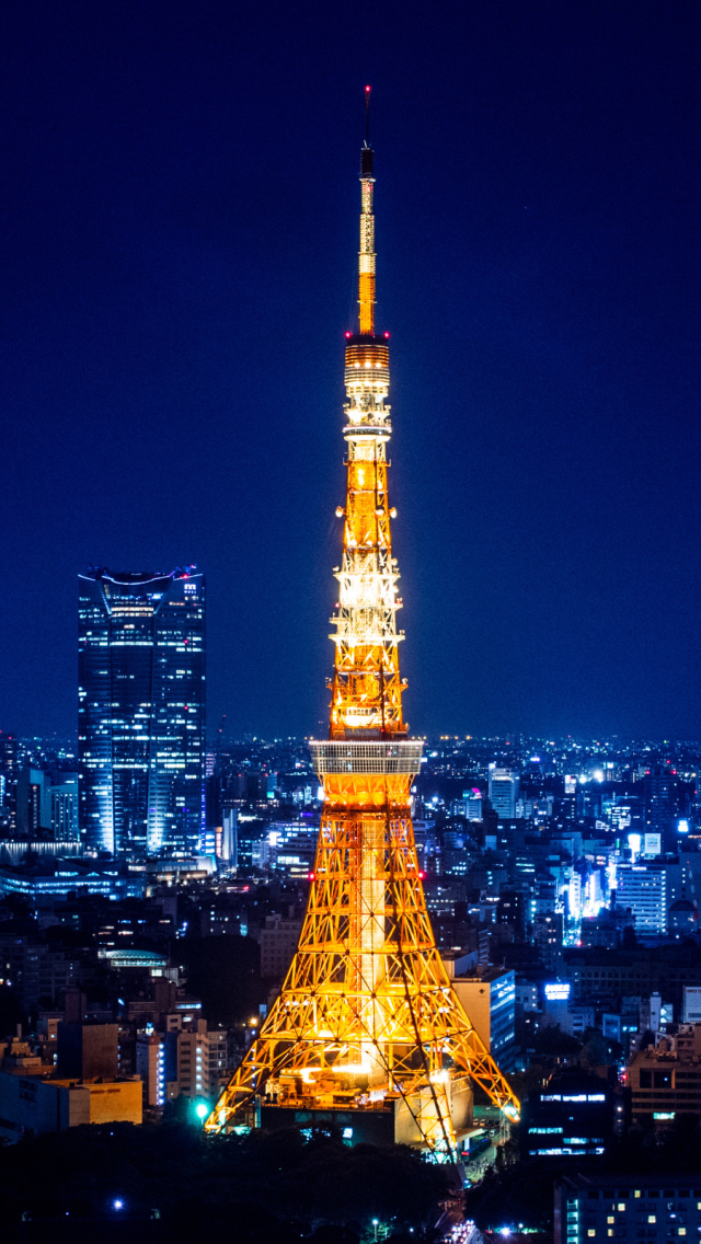 無料モバイル壁紙マンメイド, 東京タワーをダウンロードします。