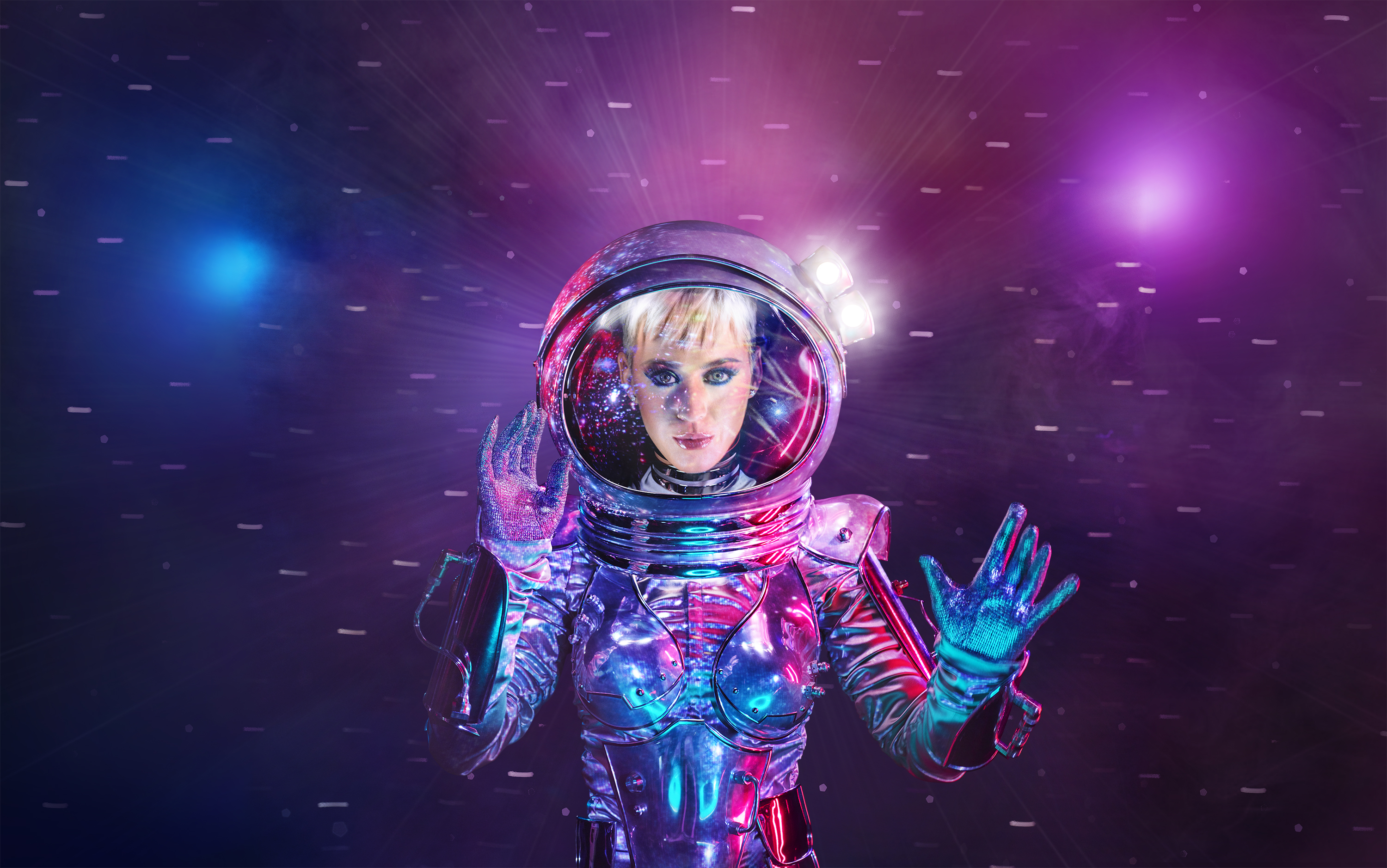 Handy-Wallpaper Musik, Katy Perry, Astronaut kostenlos herunterladen.