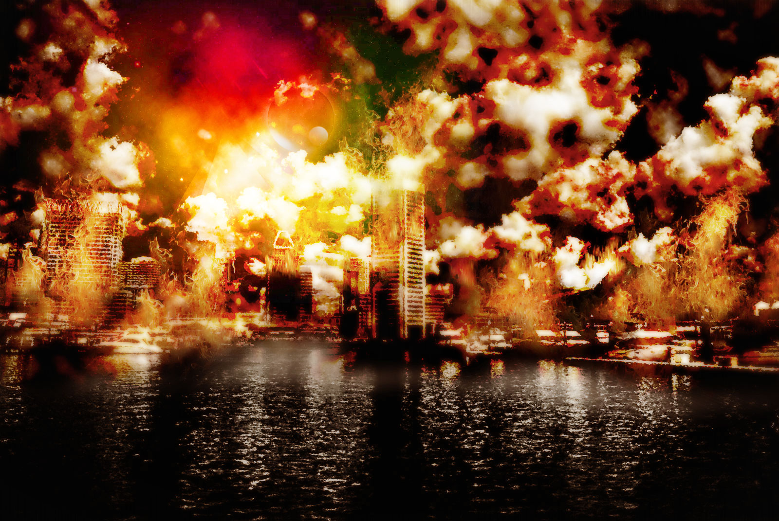 Free download wallpaper City, Sci Fi, Apocalyptic on your PC desktop