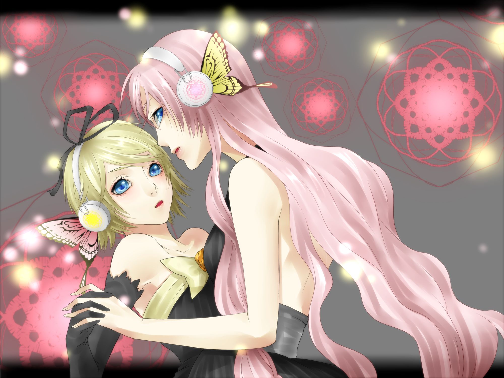 Download mobile wallpaper Anime, Vocaloid, Luka Megurine, Rin Kagamine, Magnet (Vocaloid) for free.