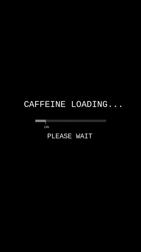 loading, food, coffee, humor HD wallpaper