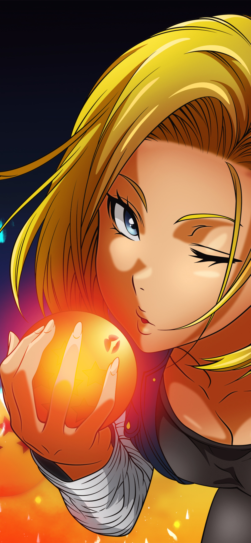 Descarga gratuita de fondo de pantalla para móvil de Esfera Del Dragón, Animado, Dragon Ball, Androide 18 (Bola De Dragón).