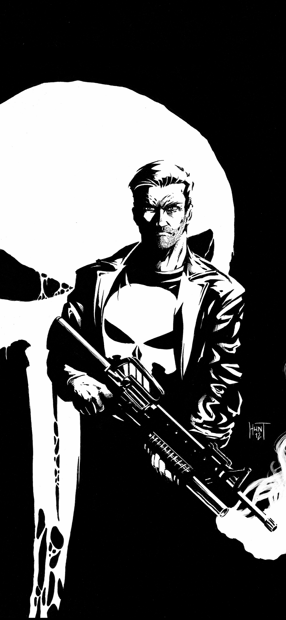 Handy-Wallpaper Comics, Marvel's The Punisher kostenlos herunterladen.