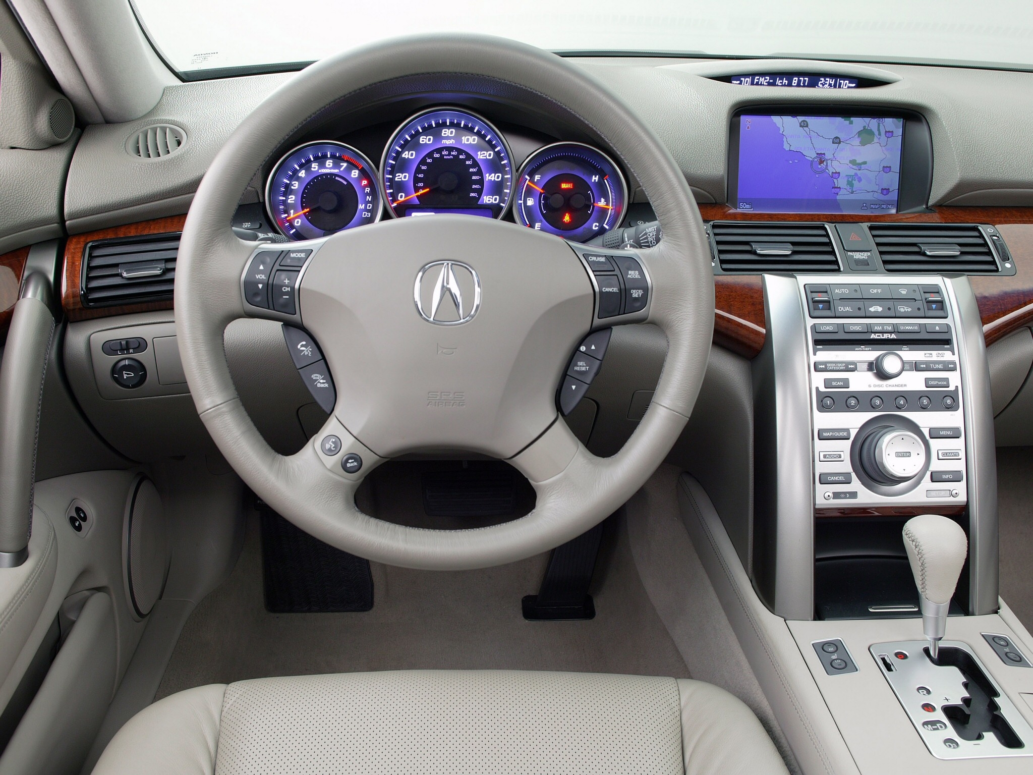 speedometer, salon, acura, interior, cars, akura, steering wheel, rudder, rl HD wallpaper