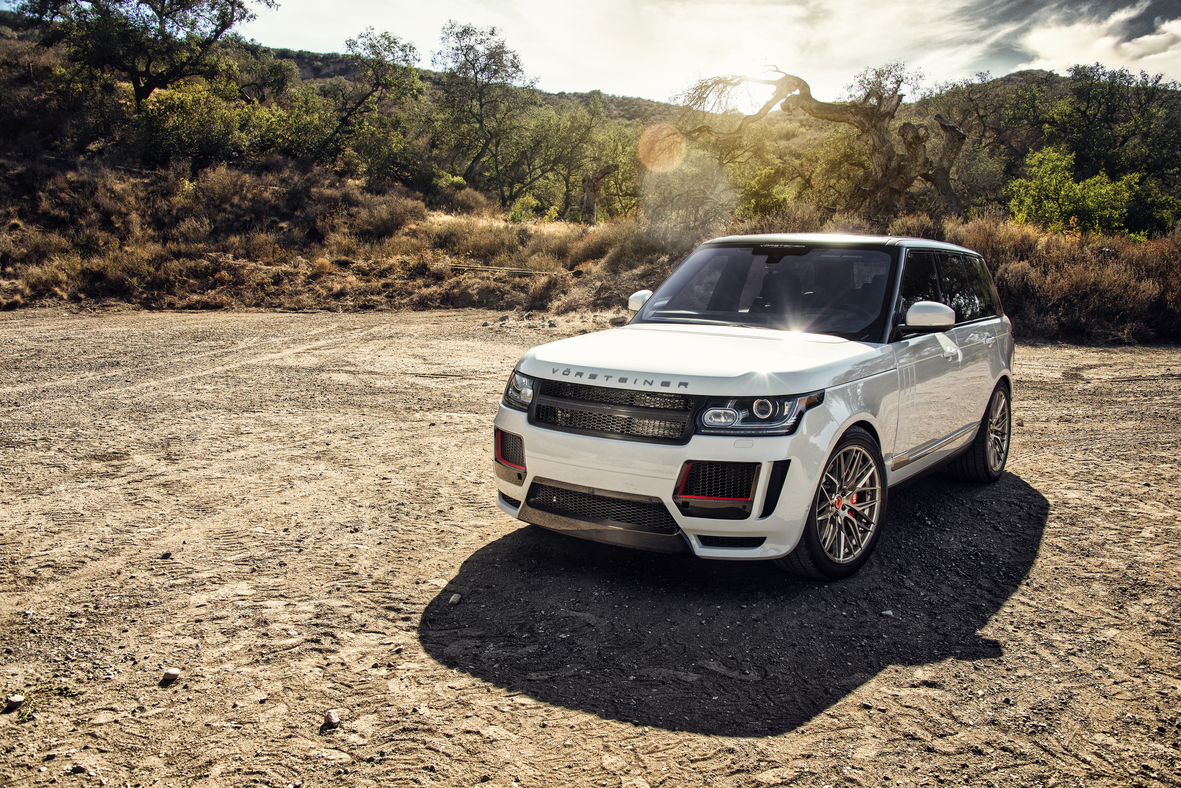 Handy-Wallpaper Range Rover, Autos, Geländewagen, Fahrzeuge, Landrover, Weißes Auto kostenlos herunterladen.