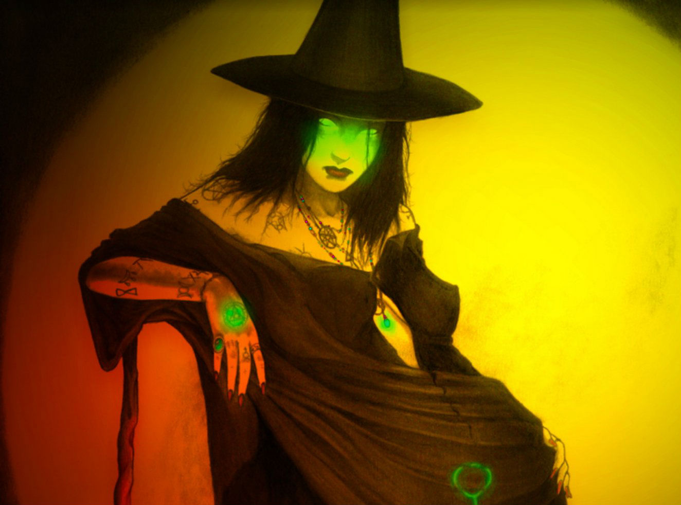 Téléchargez gratuitement l'image Halloween, Sombre, Sorcière, Occulte sur le bureau de votre PC