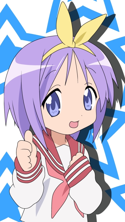 Handy-Wallpaper Animes, Raki Suta: Lucky Star kostenlos herunterladen.