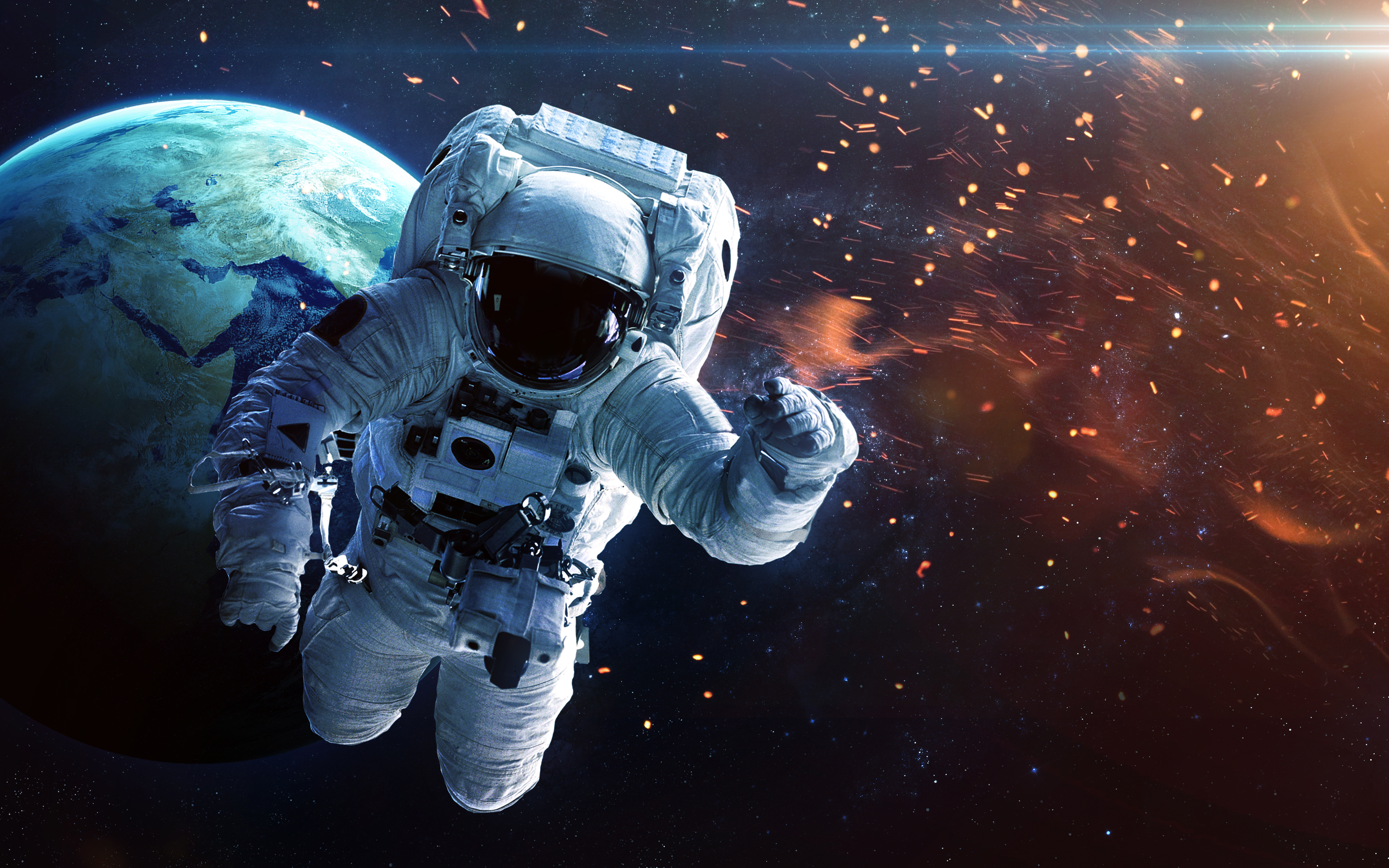 Laden Sie das Science Fiction, Astronaut-Bild kostenlos auf Ihren PC-Desktop herunter