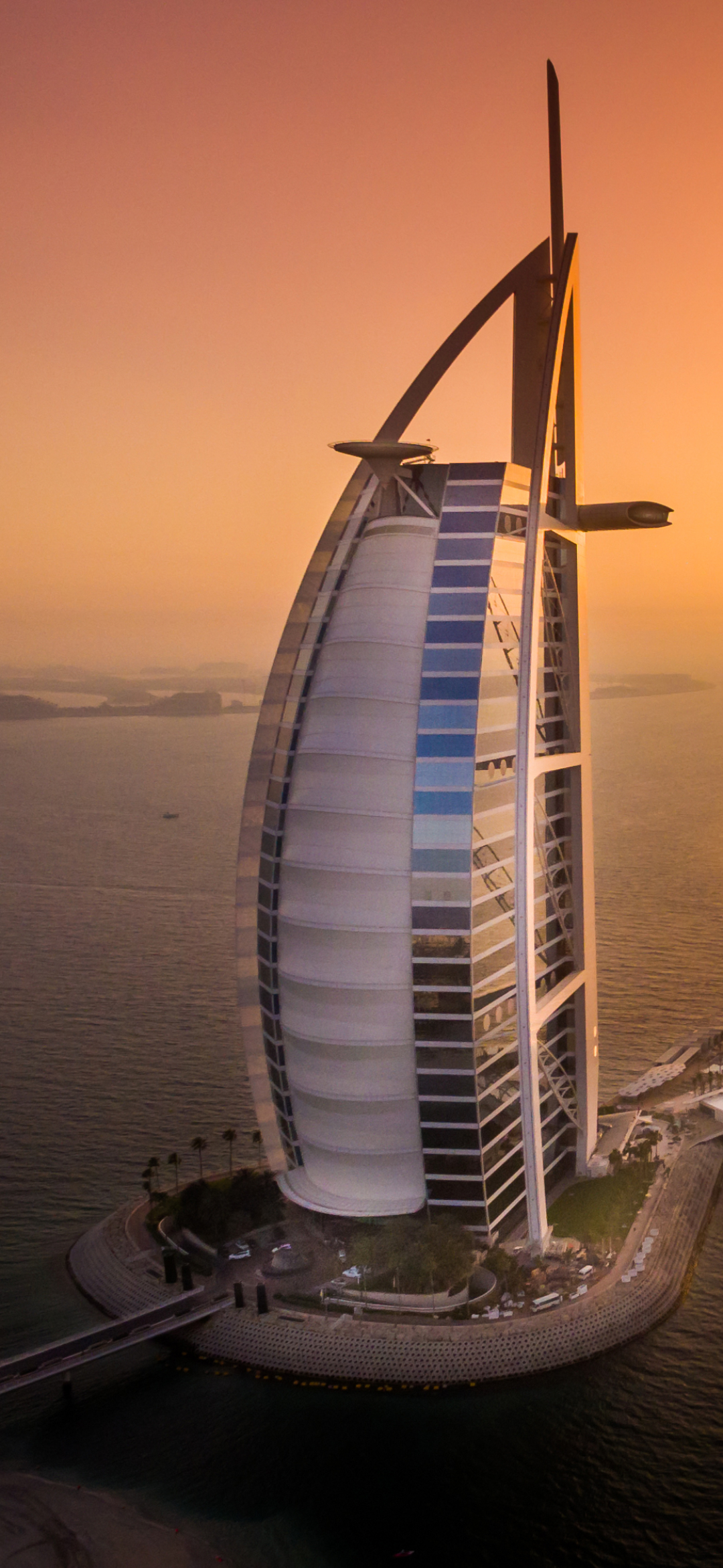 Скачати мобільні шпалери Будівля, Дубай, Об'єднані Арабські Емірати, Бурдж Аль Араб, Створено Людиною безкоштовно.