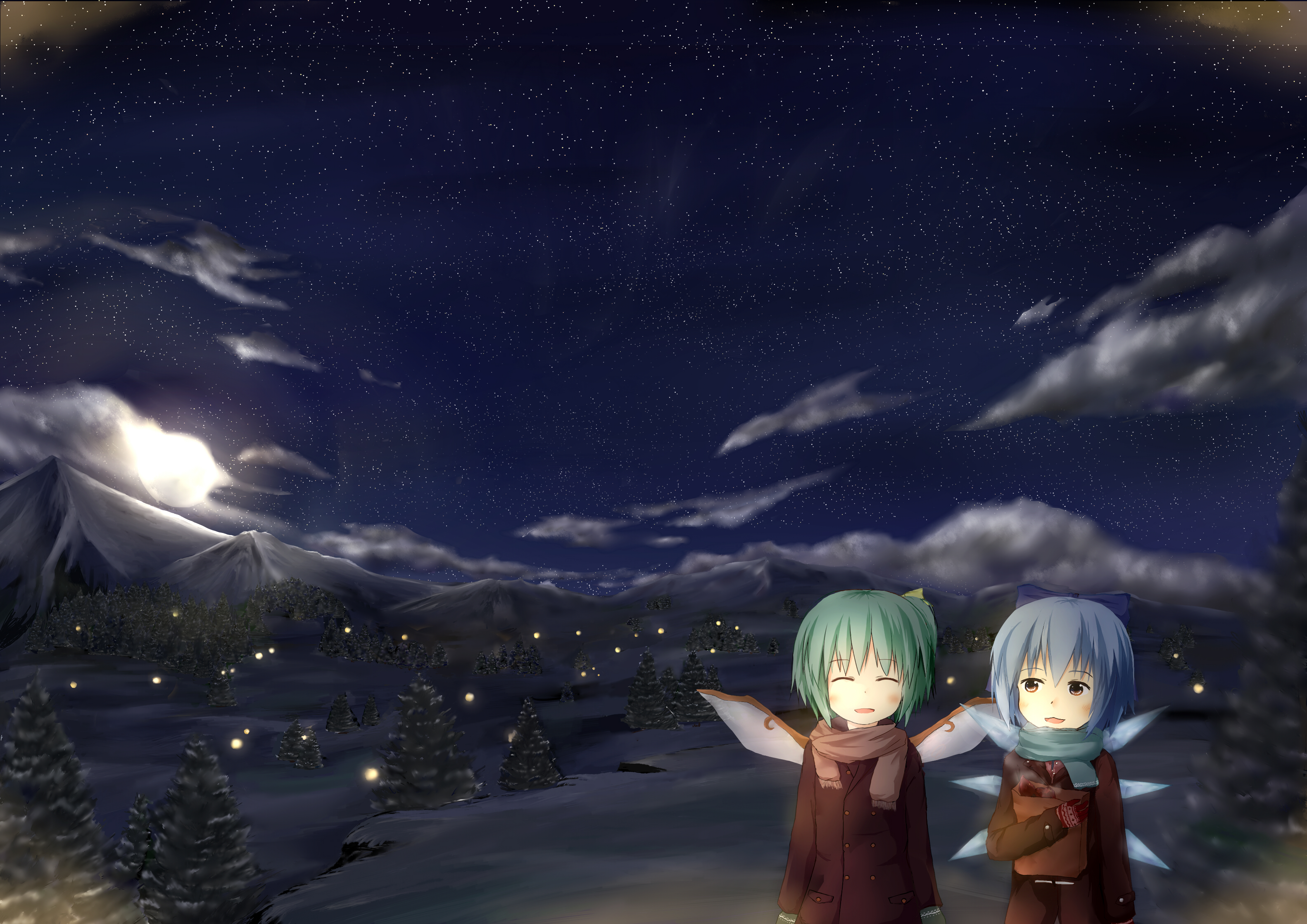 Free download wallpaper Anime, Touhou, Cirno (Touhou) on your PC desktop