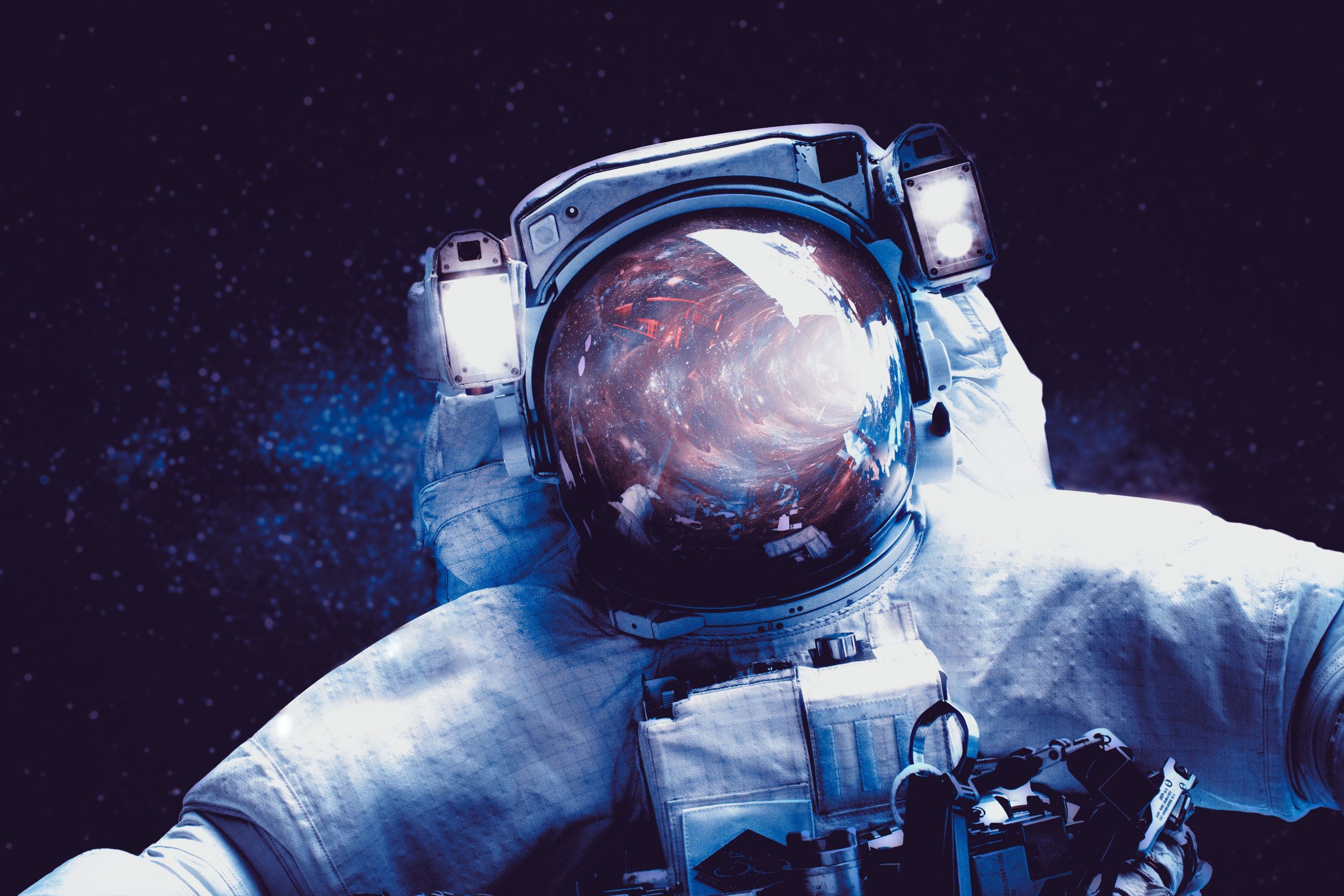 97565 descargar imagen cosmonauta, universo, astronauta, traje espacial: fondos de pantalla y protectores de pantalla gratis