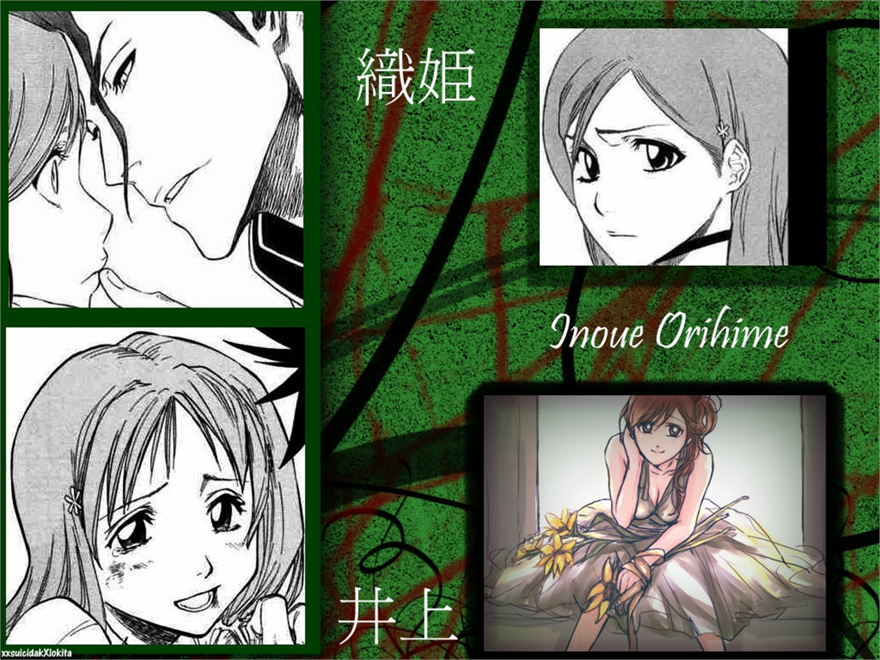 Handy-Wallpaper Bleach, Animes, Orihime Inoue kostenlos herunterladen.