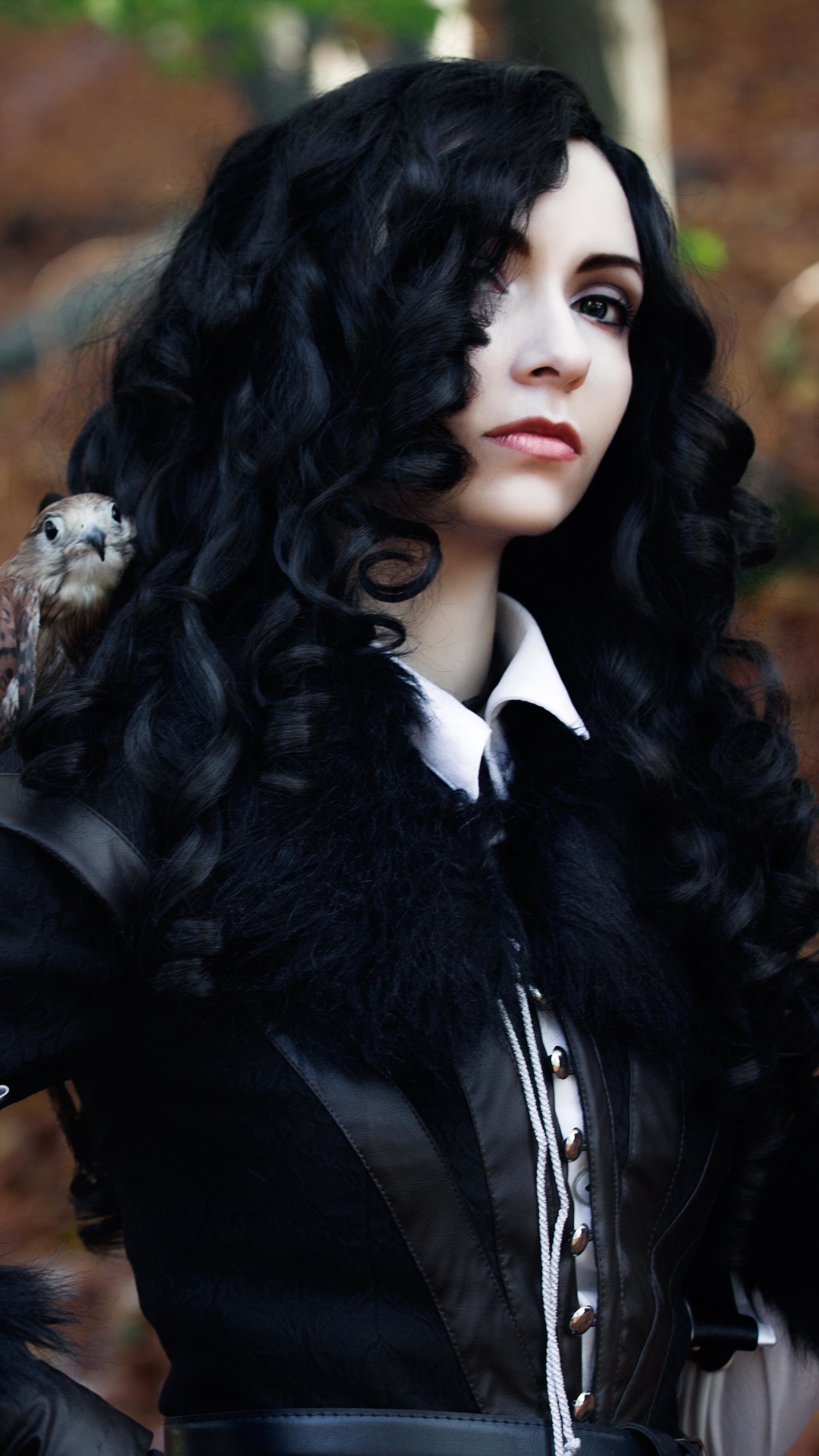 Handy-Wallpaper Brünette, Frauen, Cosplay, Yennefer Von Vengerberg, The Witcher 3: Wilde Jagd kostenlos herunterladen.