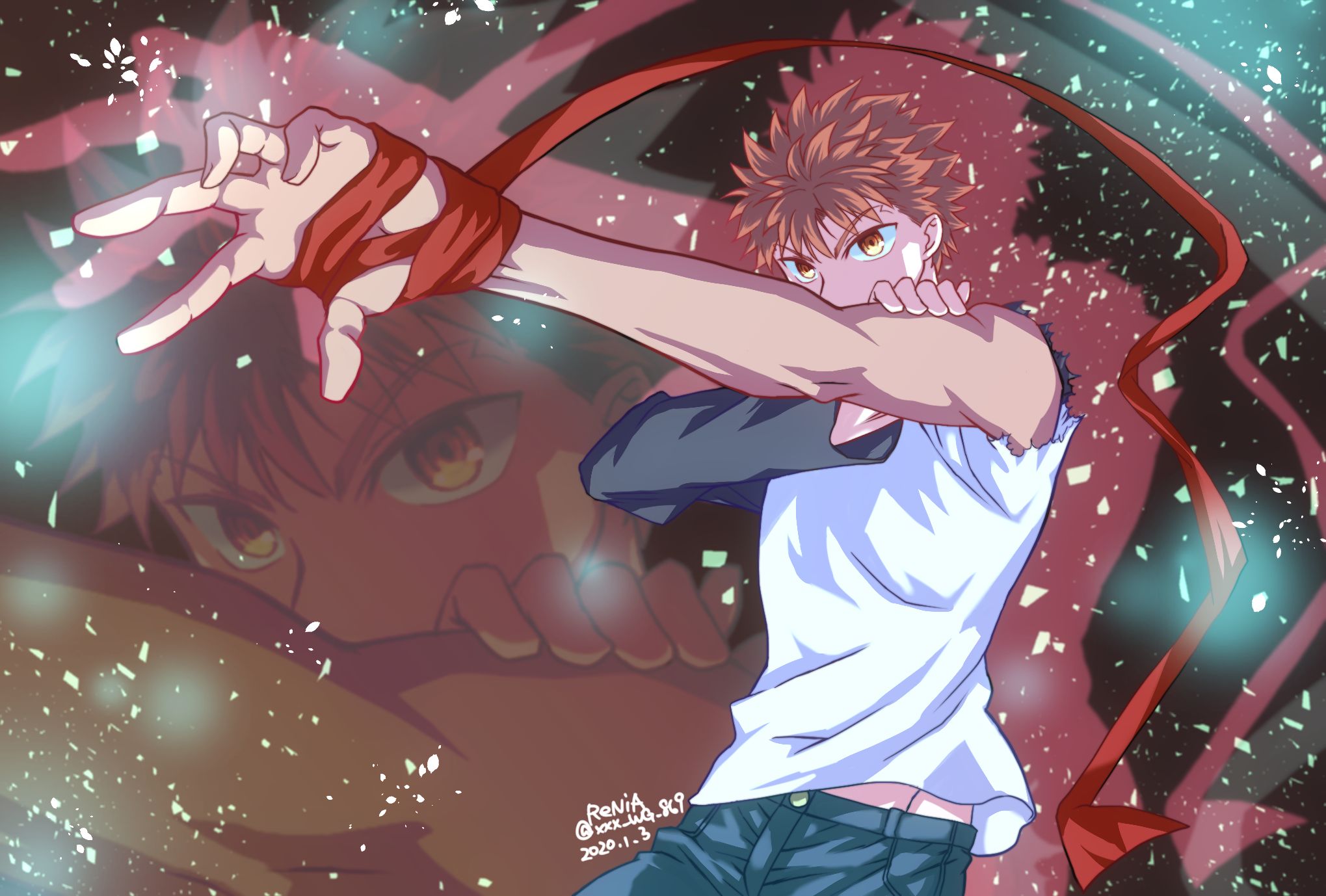 Laden Sie das Animes, Fate/stay Night, Schirou Emiya, Schicksalsserie-Bild kostenlos auf Ihren PC-Desktop herunter