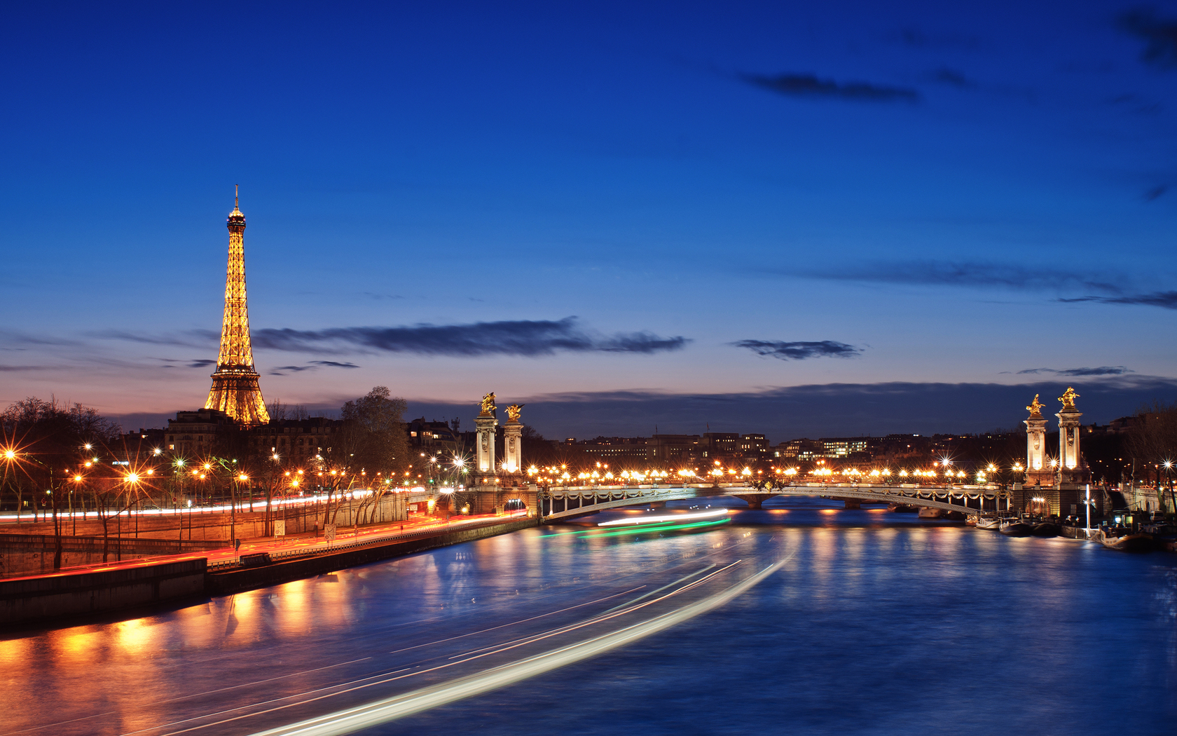 Download mobile wallpaper France, Bridge, Bridges, Man Made, Paris for free.
