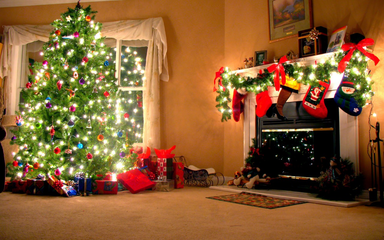 1466404 скачать картинку рождественские огни, праздничные, рождество, рождественские украшения, рождественская елка, подарок - обои и заставки бесплатно