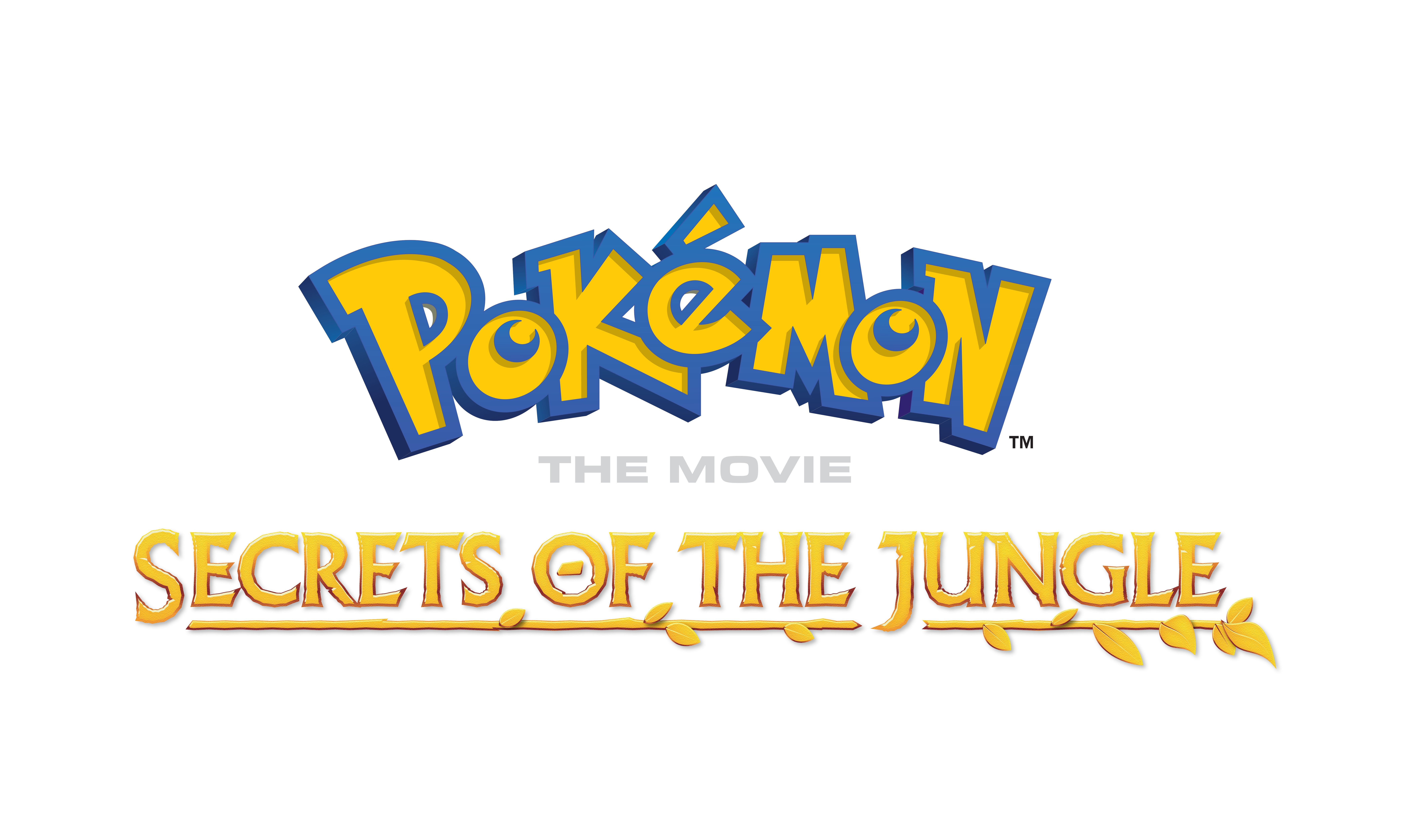 Téléchargez des papiers peints mobile Pokémon, Logo, Animé, Pokémon Le Film: Les Secrets De La Jungle gratuitement.