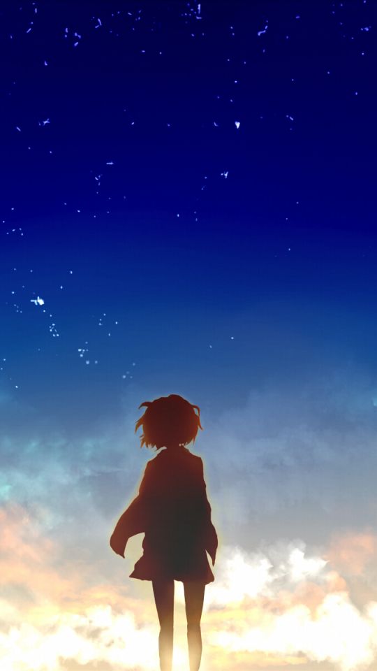 Handy-Wallpaper Animes, Mirai Kuriyama, Beyond The Boundary kostenlos herunterladen.