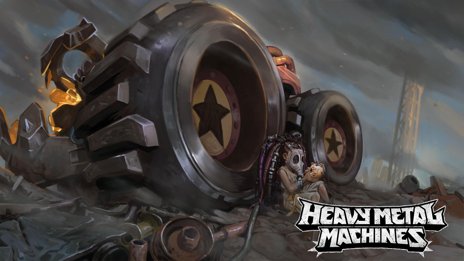 Free download wallpaper Video Game, Heavy Metal Machines on your PC desktop