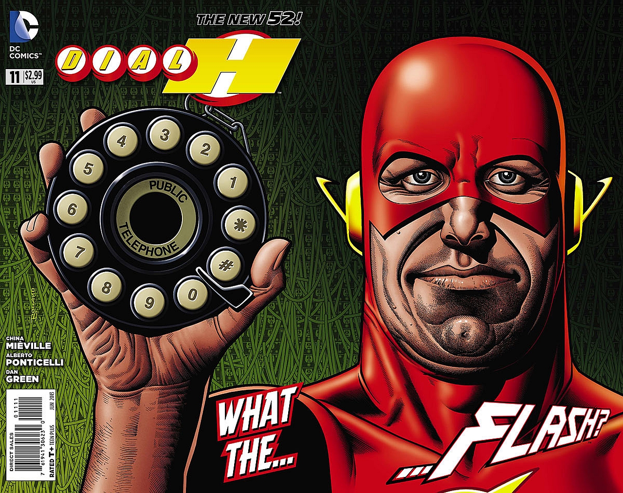 comics, dial h, flash