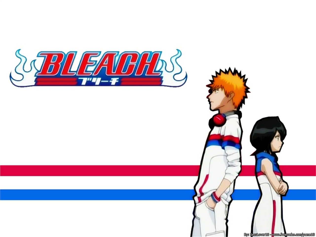Free download wallpaper Anime, Bleach, Rukia Kuchiki, Ichigo Kurosaki on your PC desktop