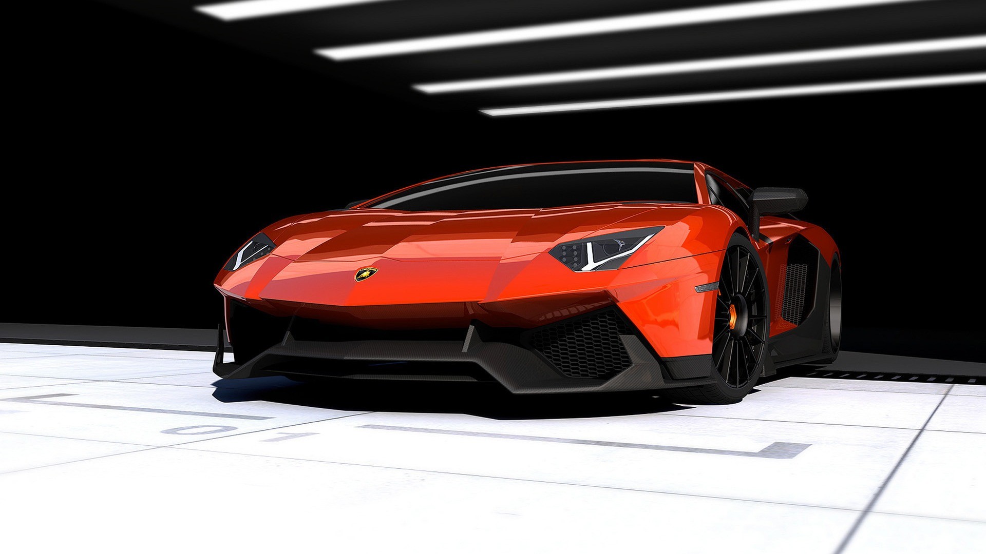 Free download wallpaper Lamborghini Aventador, Vehicles on your PC desktop