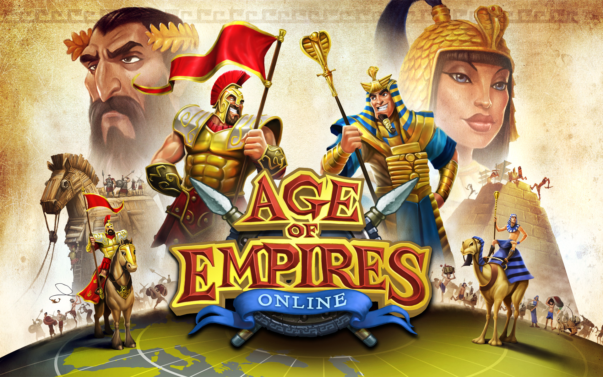 Handy-Wallpaper Age Of Empires, Computerspiele kostenlos herunterladen.