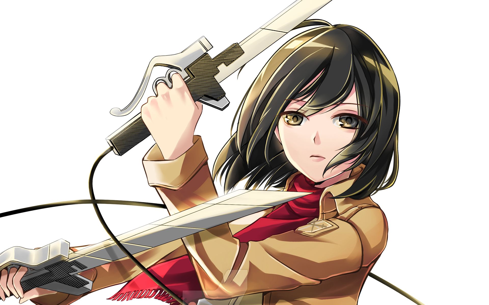 Baixar papel de parede para celular de Anime, Mikasa Ackerman, Shingeki No Kyojin, Ataque Dos Titãs gratuito.