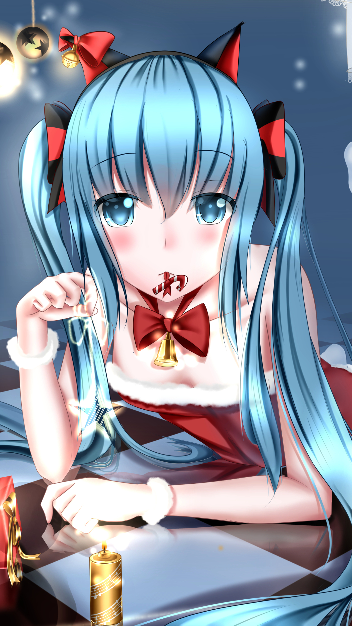 Handy-Wallpaper Vocaloid, Blaue Augen, Blaue Haare, Hatsune Miku, Animes kostenlos herunterladen.