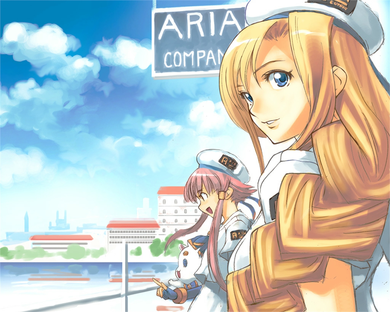 Free download wallpaper Anime, Aria on your PC desktop