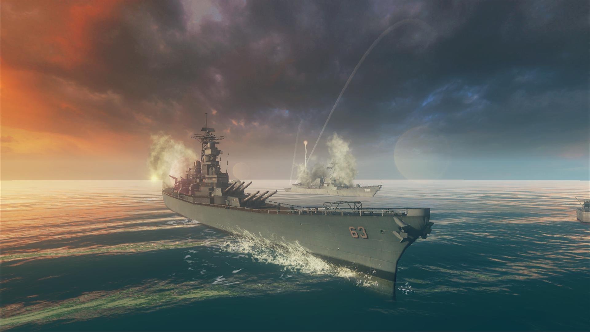 Laden Sie das Schlachtschiff, Computerspiele-Bild kostenlos auf Ihren PC-Desktop herunter