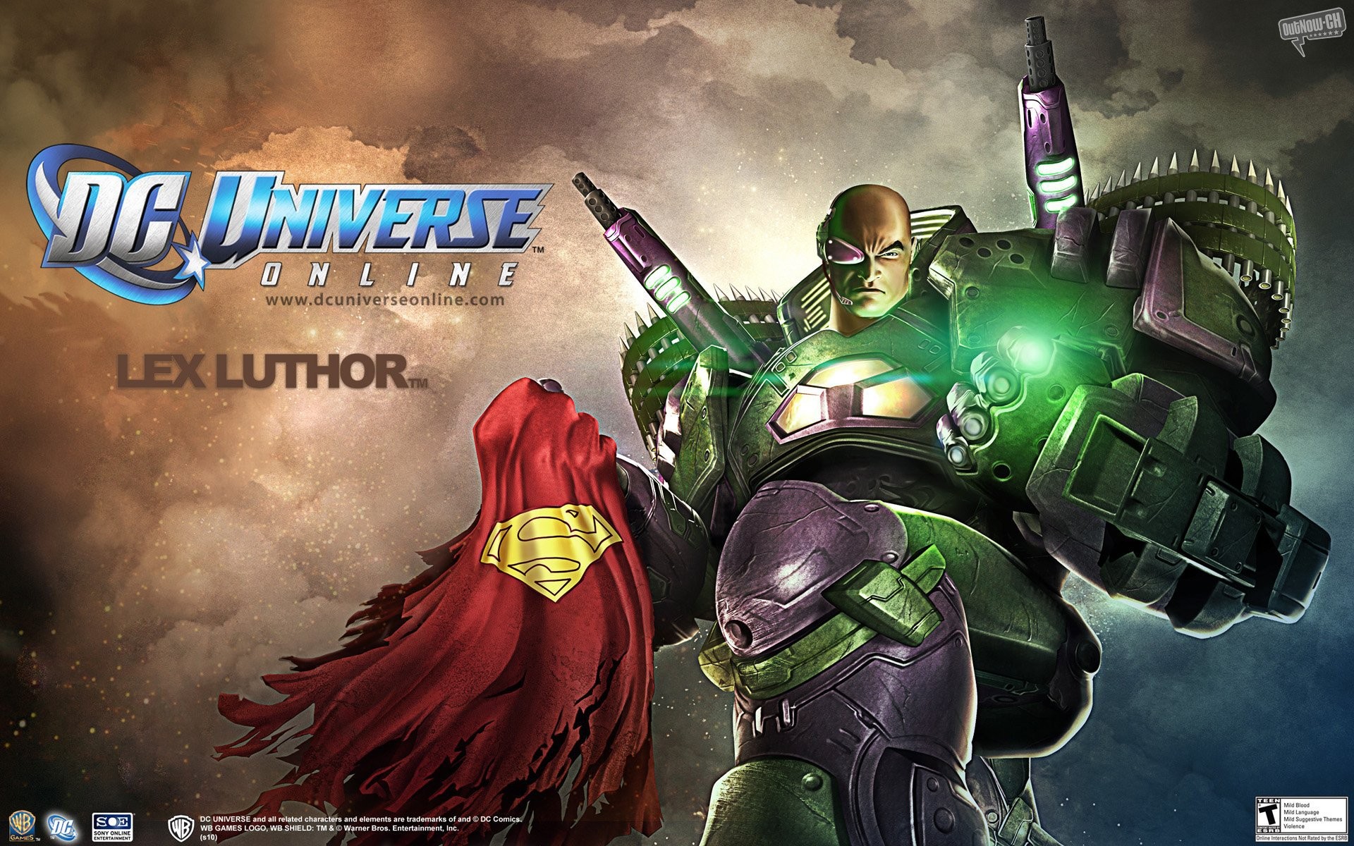 Handy-Wallpaper Computerspiele, Dc Universe Online, Lex Luthor kostenlos herunterladen.