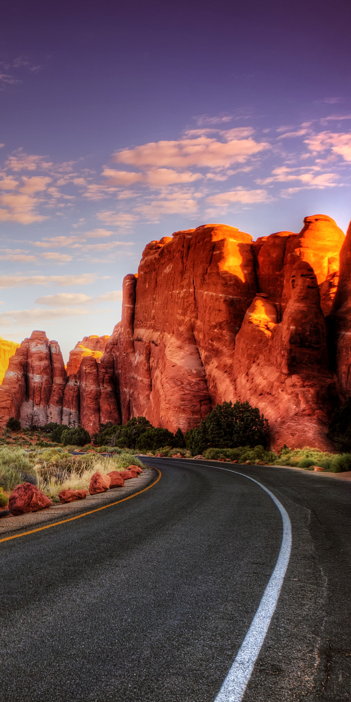 Baixar papel de parede para celular de Deserto, Estrada, Feito Pelo Homem gratuito.