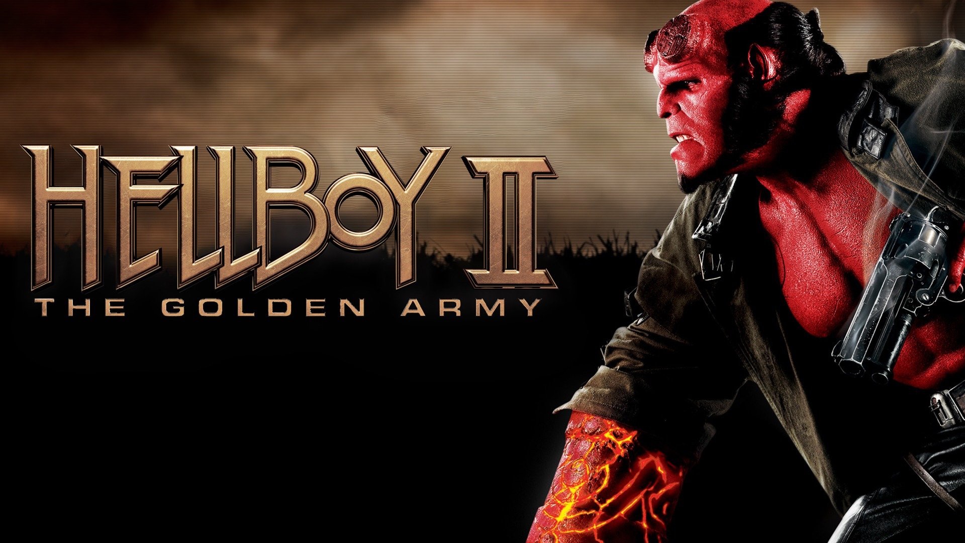 499946 baixar papel de parede filme, hellboy ii: o exército dourado, rapaz do inferno, hellboy - protetores de tela e imagens gratuitamente
