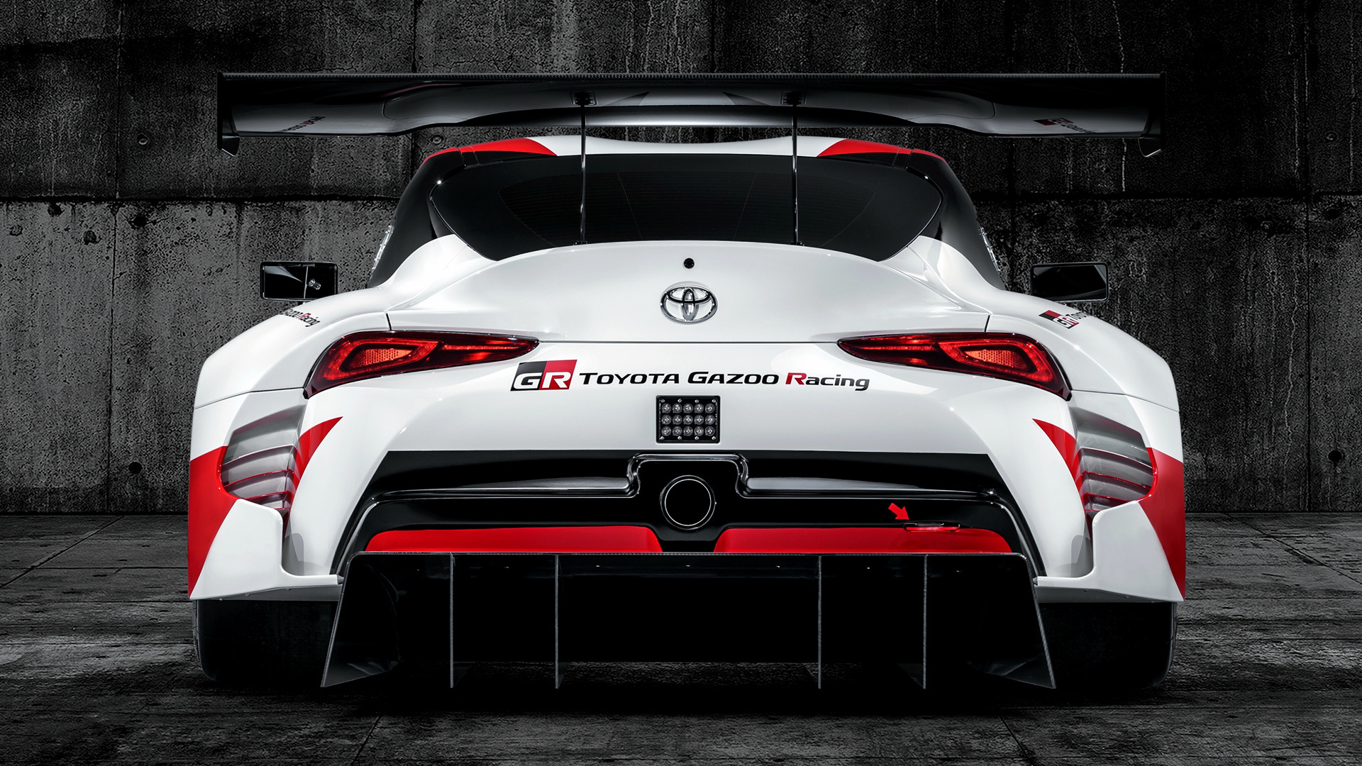 Download mobile wallpaper Toyota, Car, Race Car, Vehicles, White Car, Toyota Gr Supra for free.