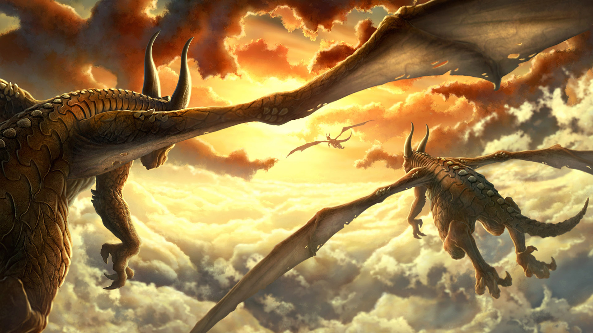 Download mobile wallpaper Fantasy, Dragon for free.