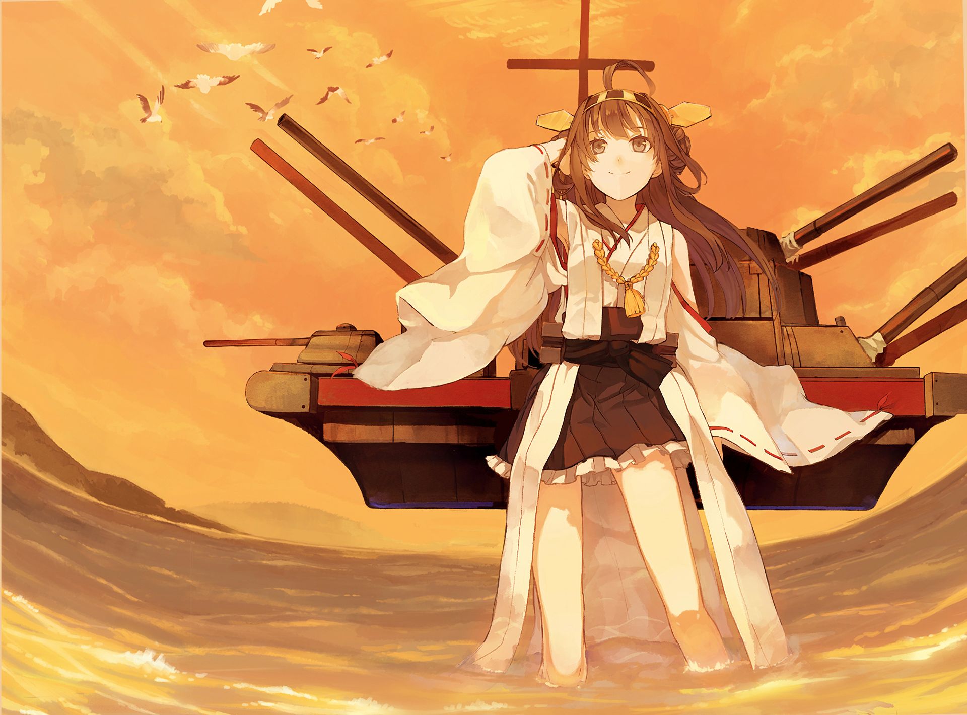 783094 Hintergrundbilder und Kongou (Kancolle) Bilder auf dem Desktop. Laden Sie  Bildschirmschoner kostenlos auf den PC herunter