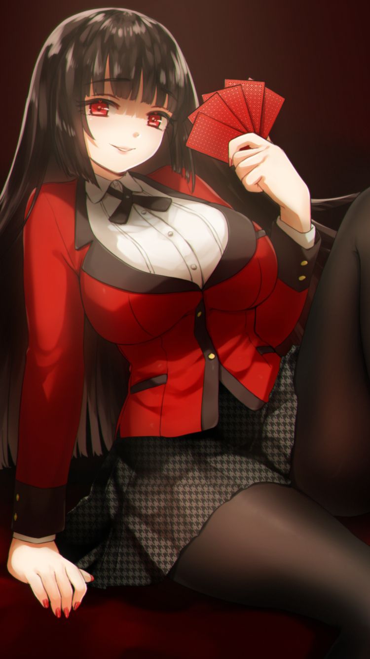 Descarga gratuita de fondo de pantalla para móvil de Animado, Yumeko Jabami, Kakegurui.