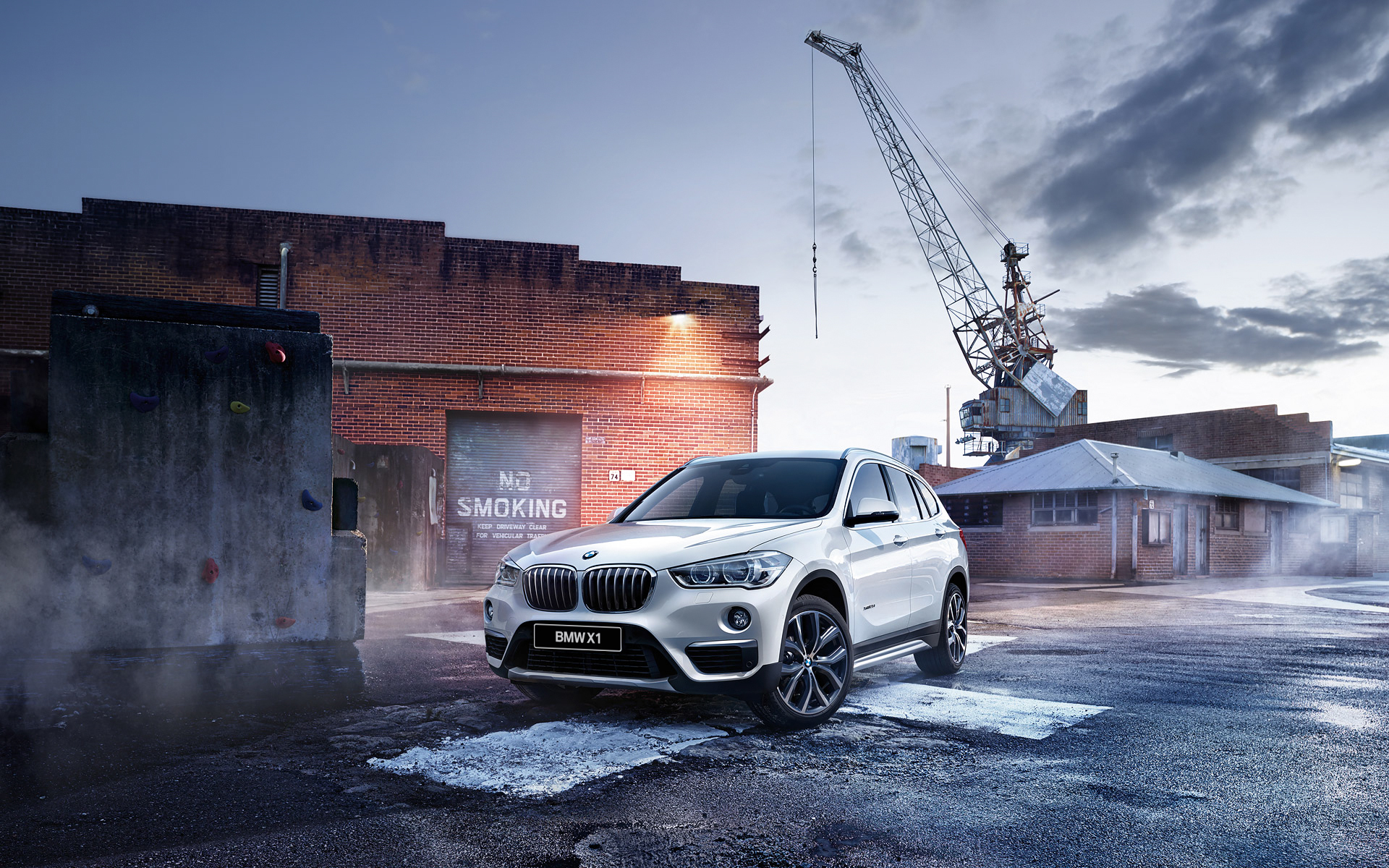 Download mobile wallpaper Bmw, Car, Suv, Vehicles, White Car, Bmw X1 for free.