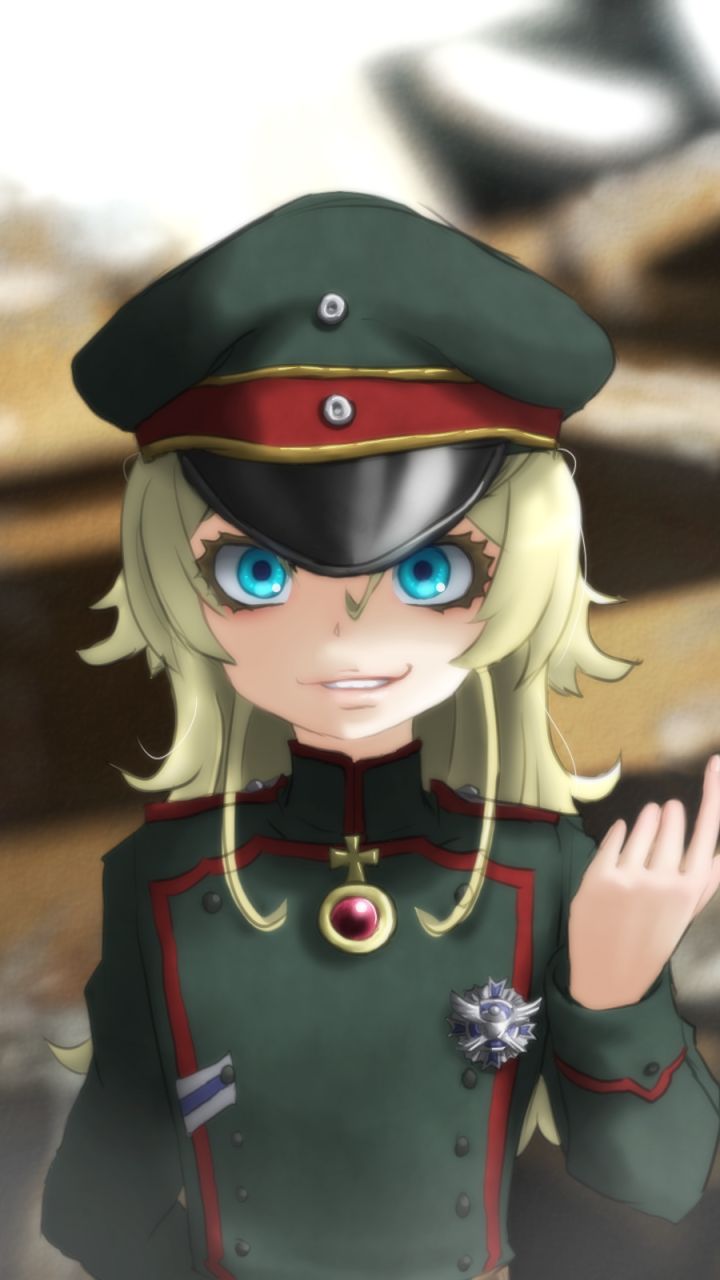 Téléchargez des papiers peints mobile Animé, Youjo Senki, Tanya Degurechaff gratuitement.