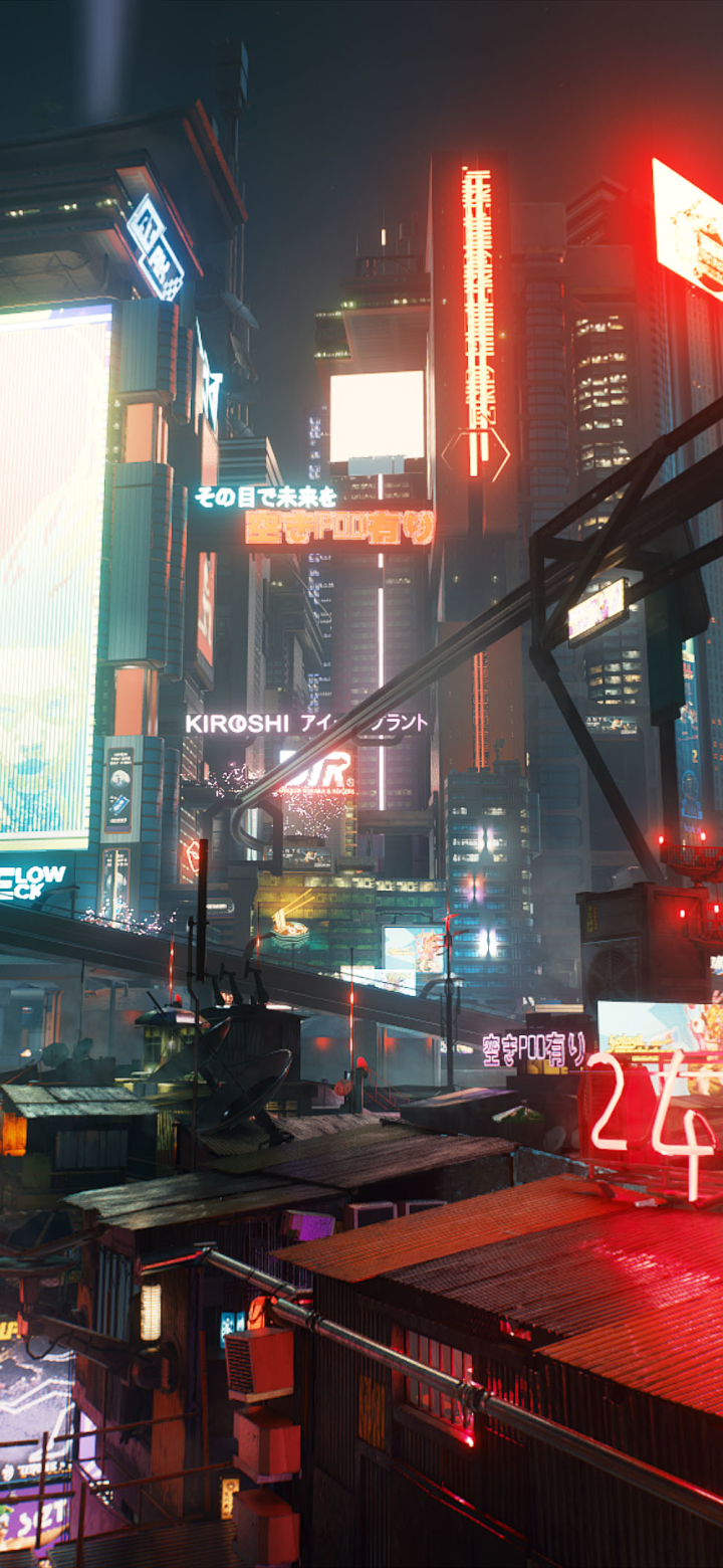 Download mobile wallpaper Video Game, Cyberpunk 2077 for free.