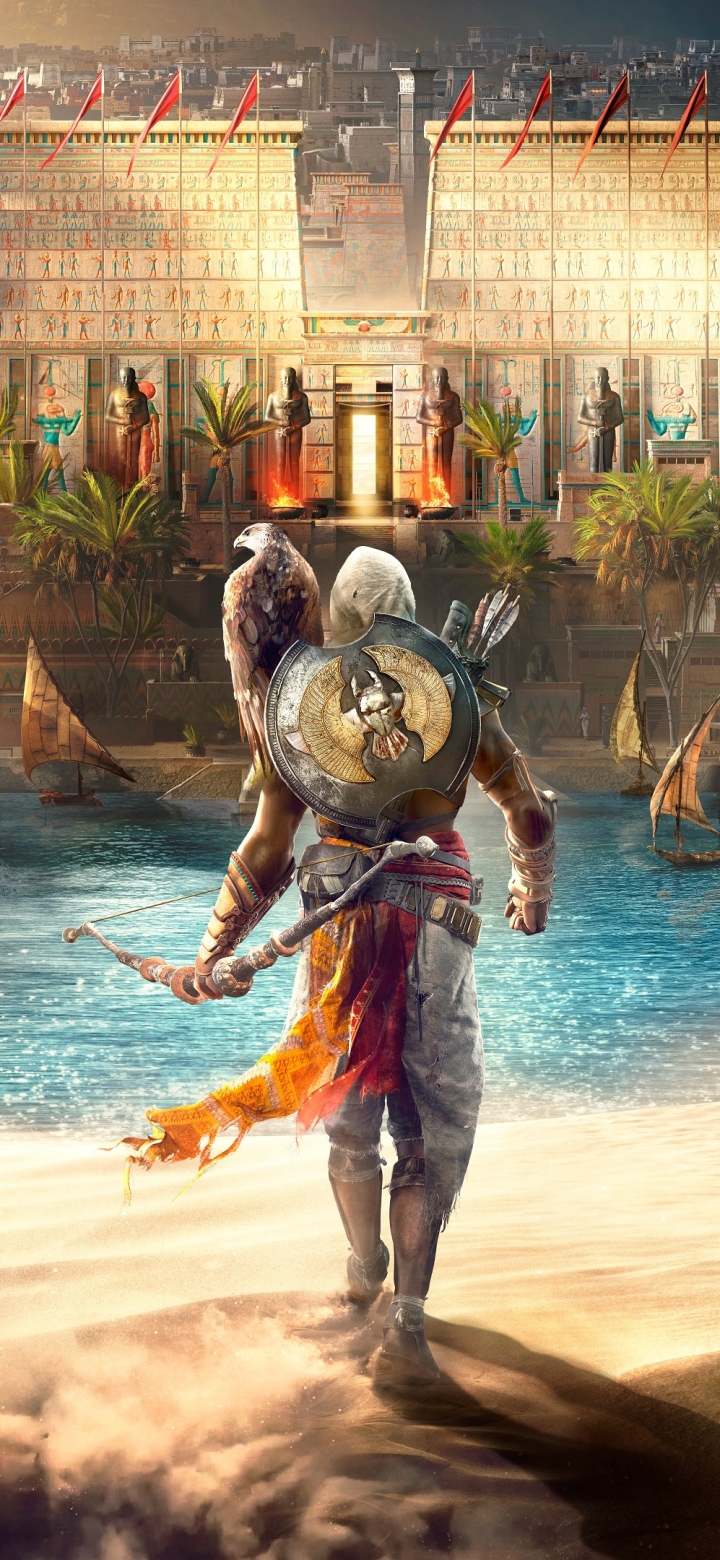 Handy-Wallpaper Computerspiele, Assassin's Creed, Assassin's Creed: Origins kostenlos herunterladen.