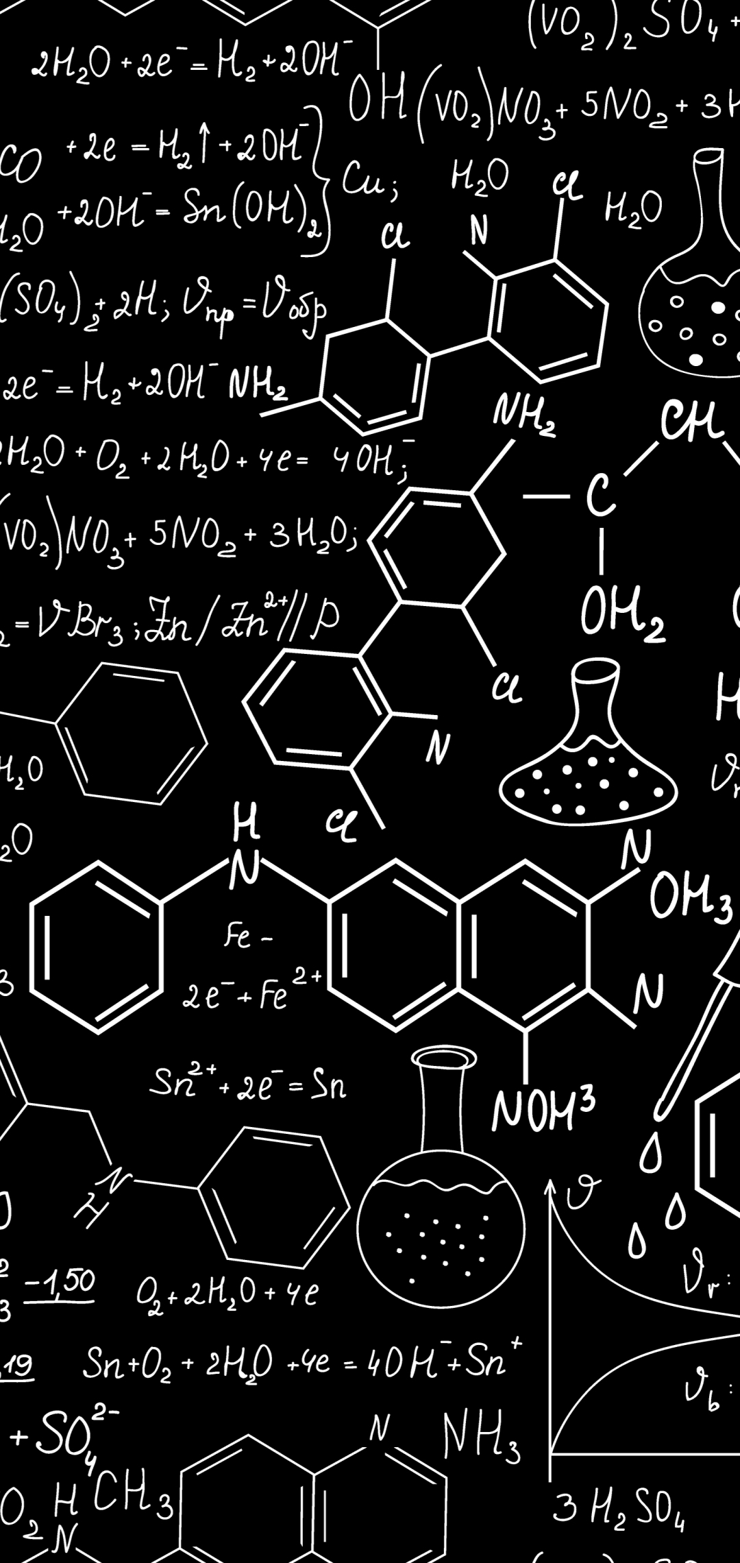 physics and chemistry, chemistry, technology phone wallpaper