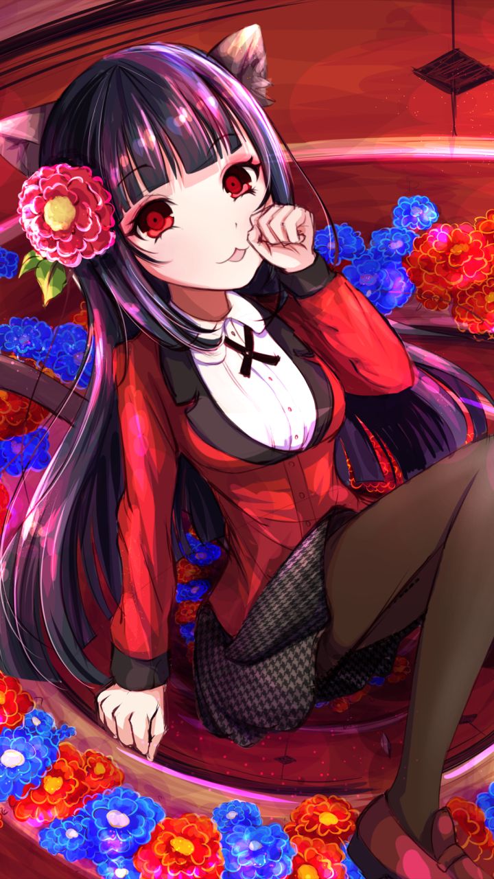 Download mobile wallpaper Anime, Yumeko Jabami, Kakegurui for free.