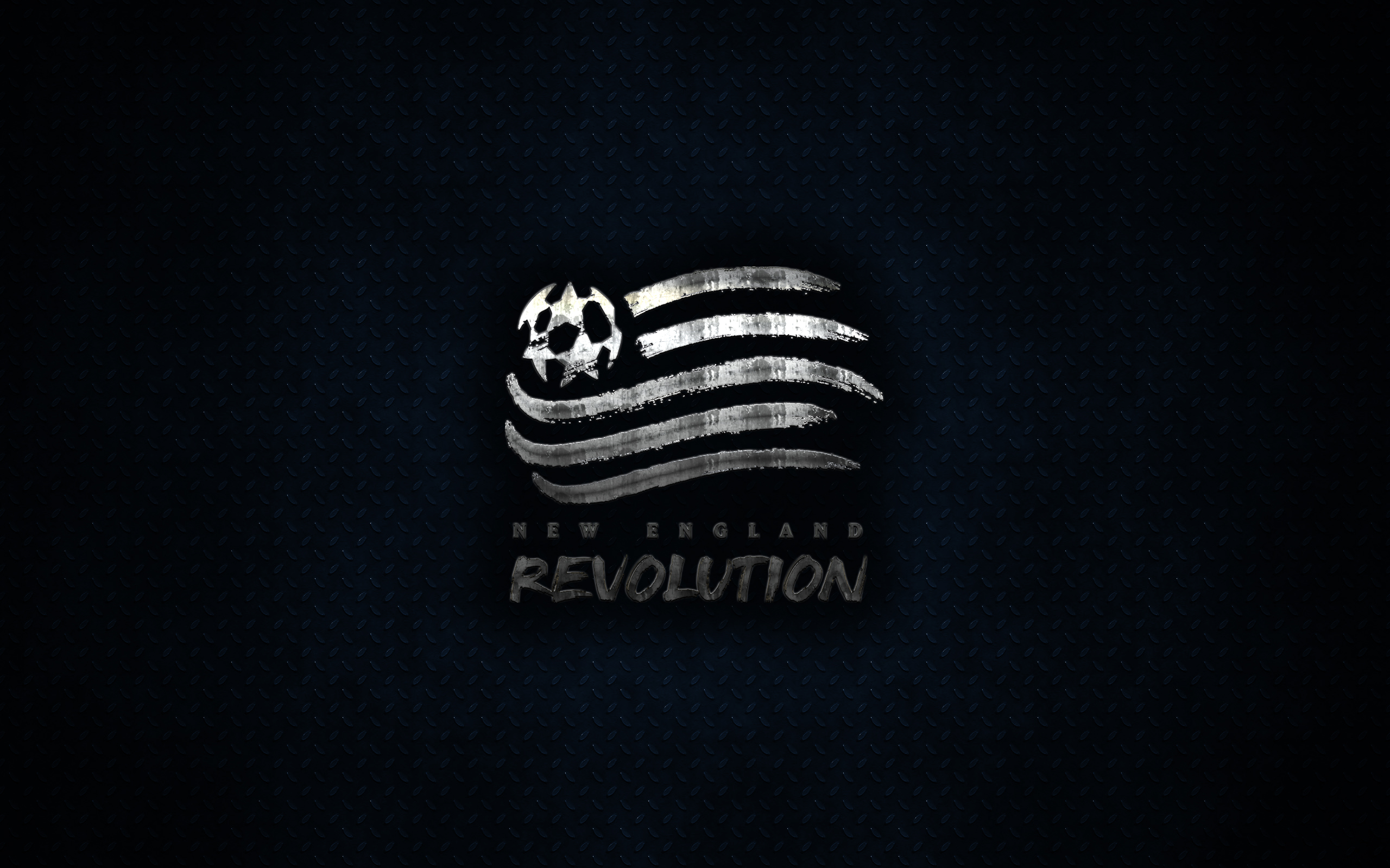 Скачать картинку Футбол, Футбольный, Виды Спорта, Лого, Млс, Революция Новой Англии в телефон бесплатно.