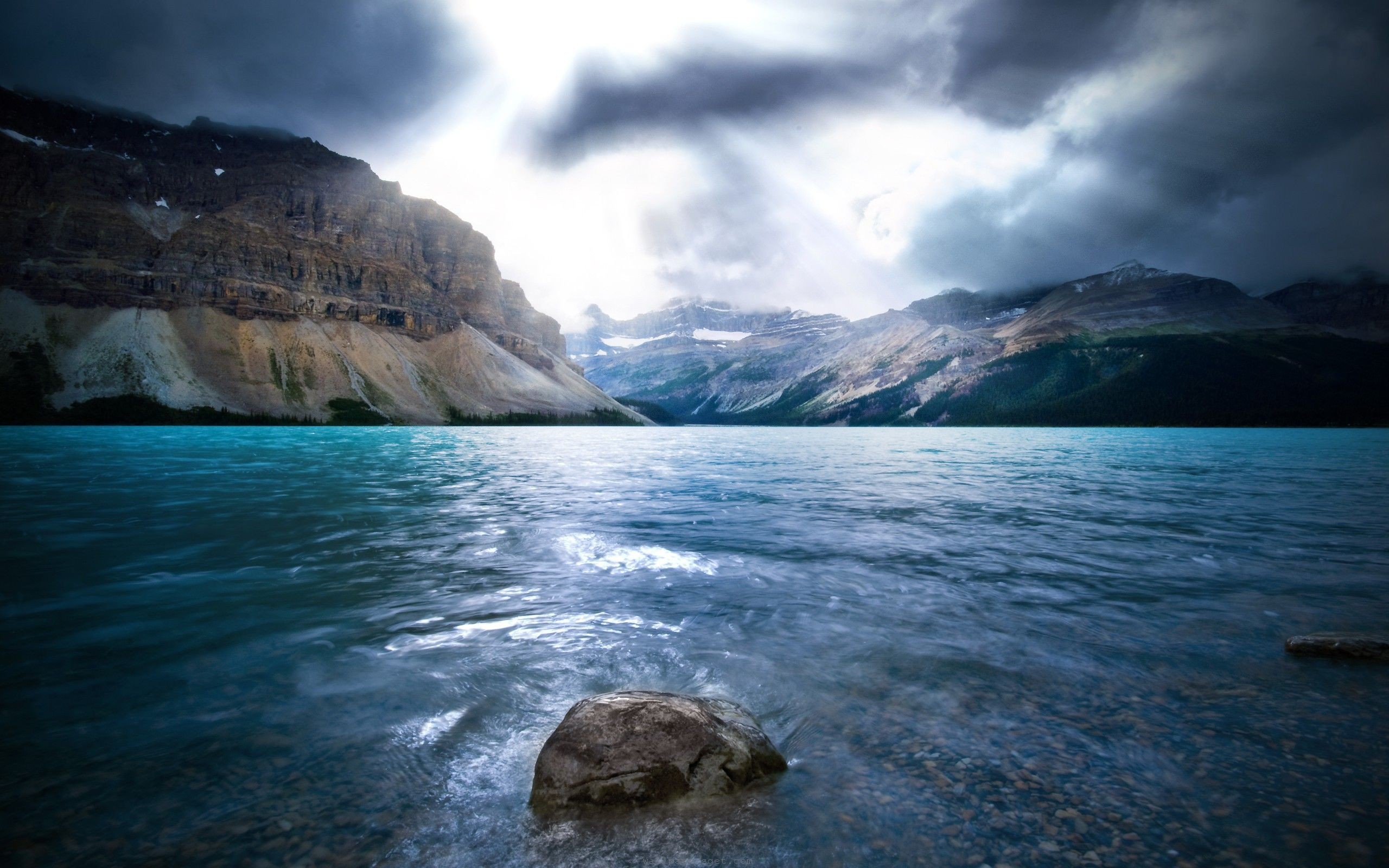 PCデスクトップに湖, 風景, 山脈画像を無料でダウンロード