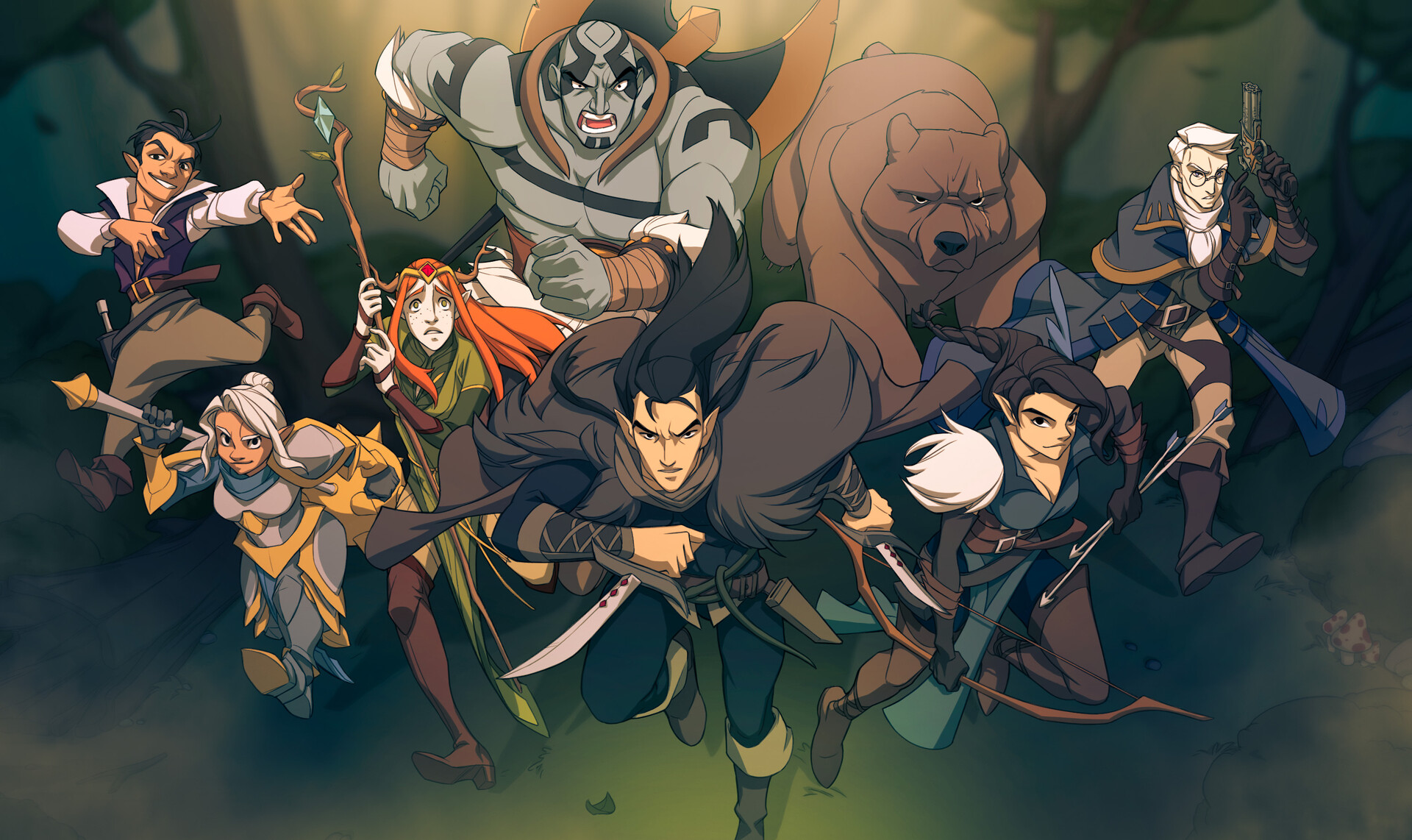 wallpapers tv show, the legend of vox machina